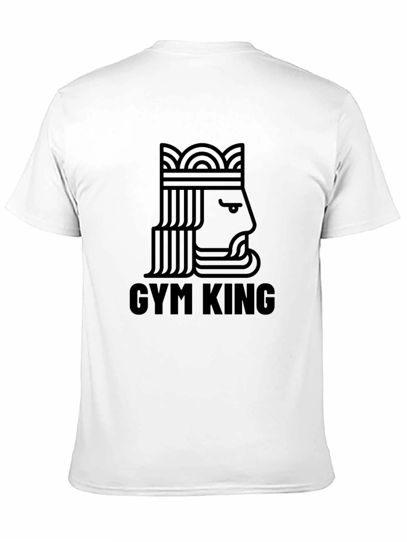 Gym King Graphic Tee - Black