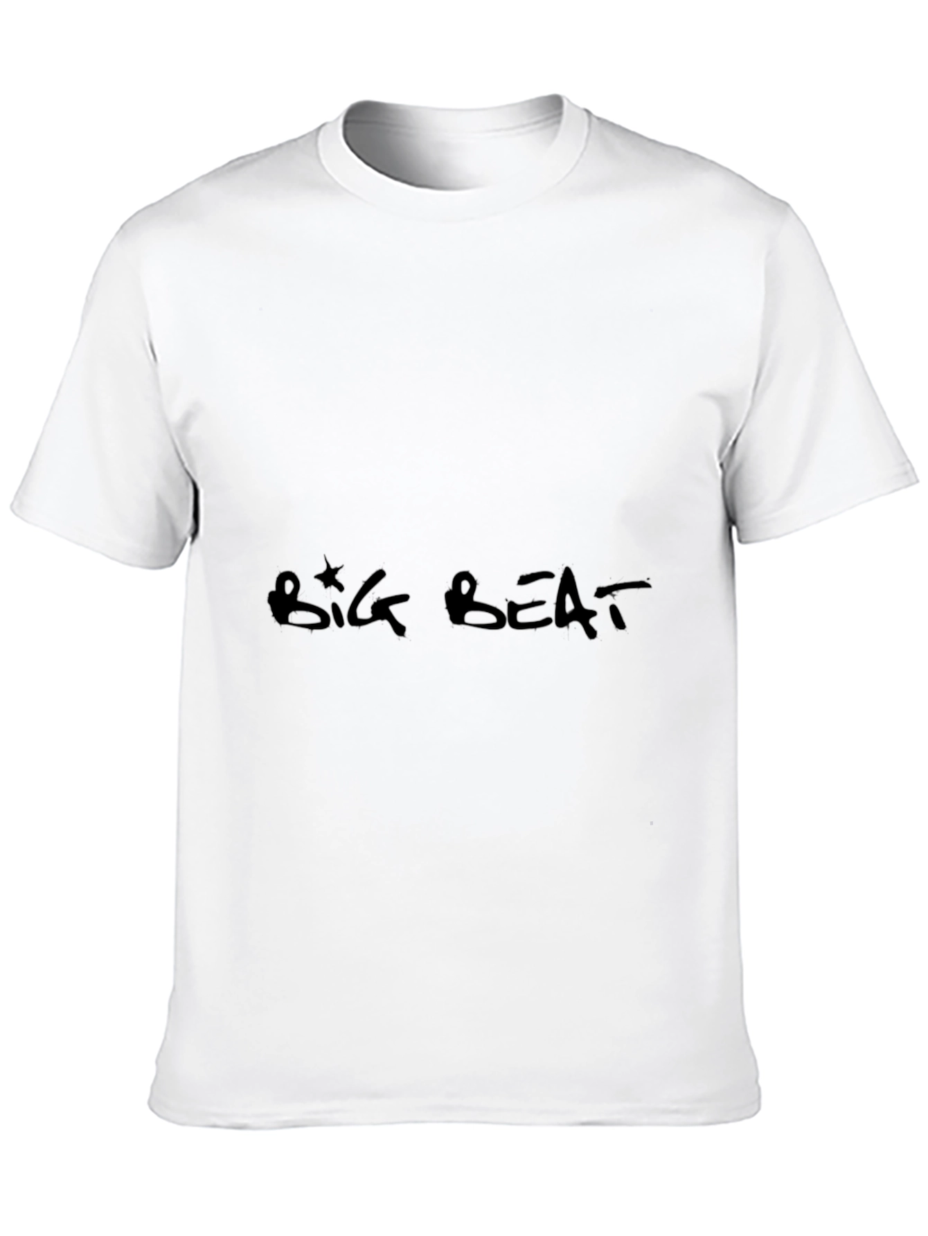 Big Beat Black Graphic Tee - Casual Comfort