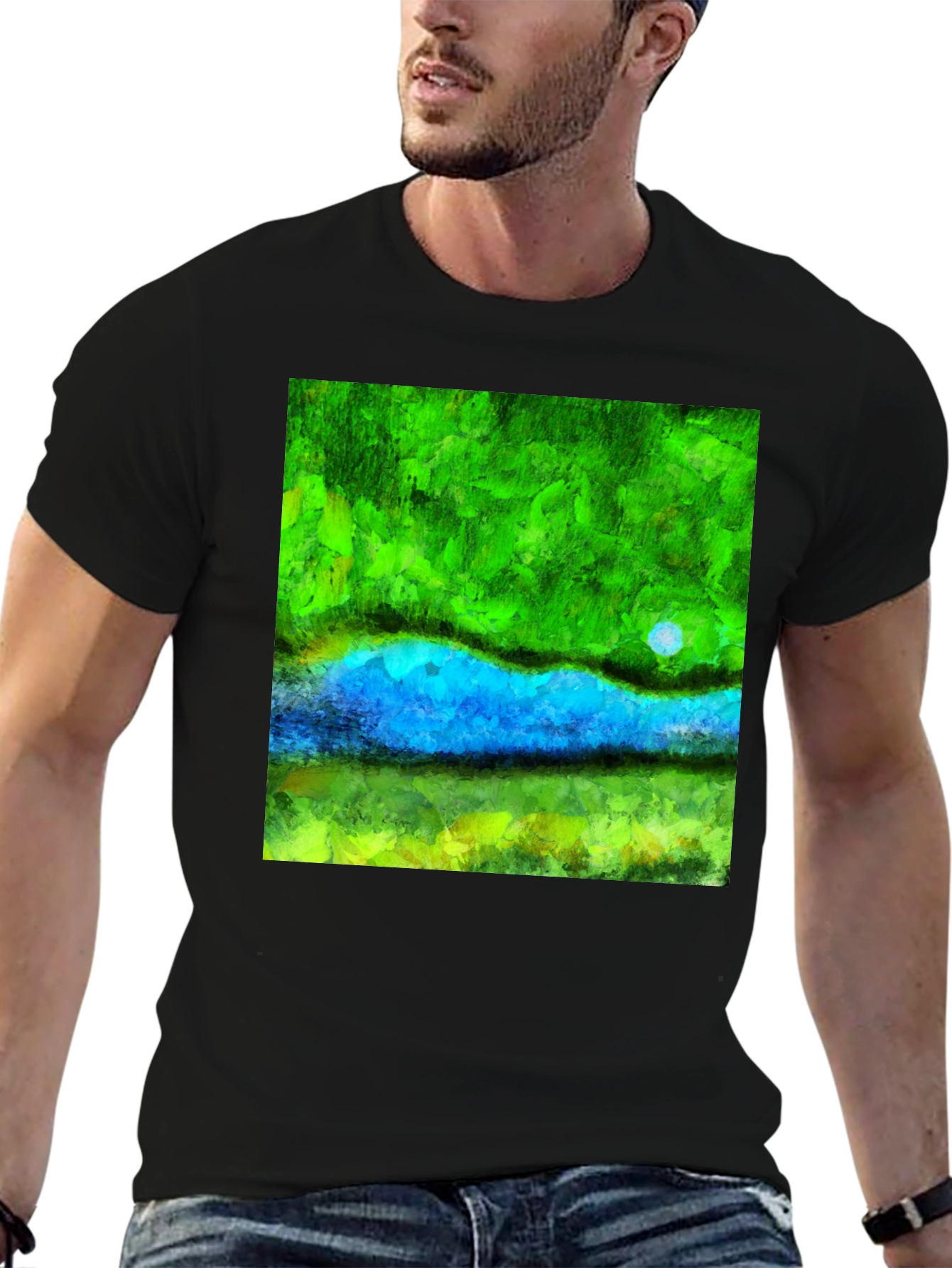 Impressionist Landscape Tee