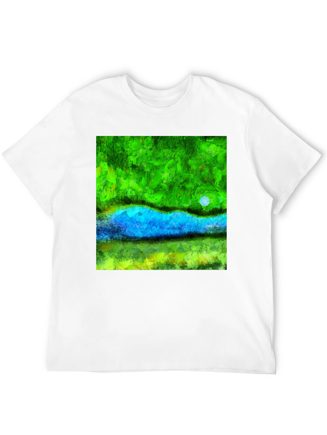 Impressionist Landscape Tee