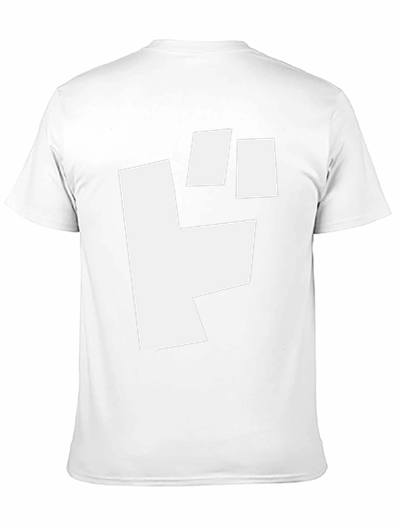 Bold Graphic Tee - White Symbol on Black
