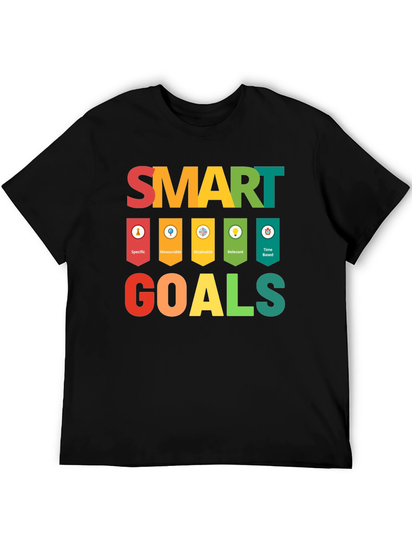 SMART Goals T-Shirt - Motivational Business Tee