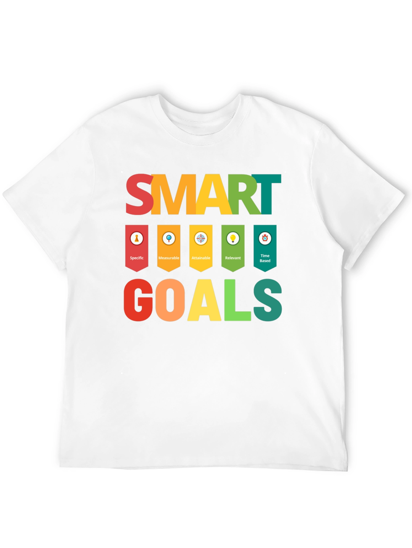 SMART Goals T-Shirt - Motivational Business Tee