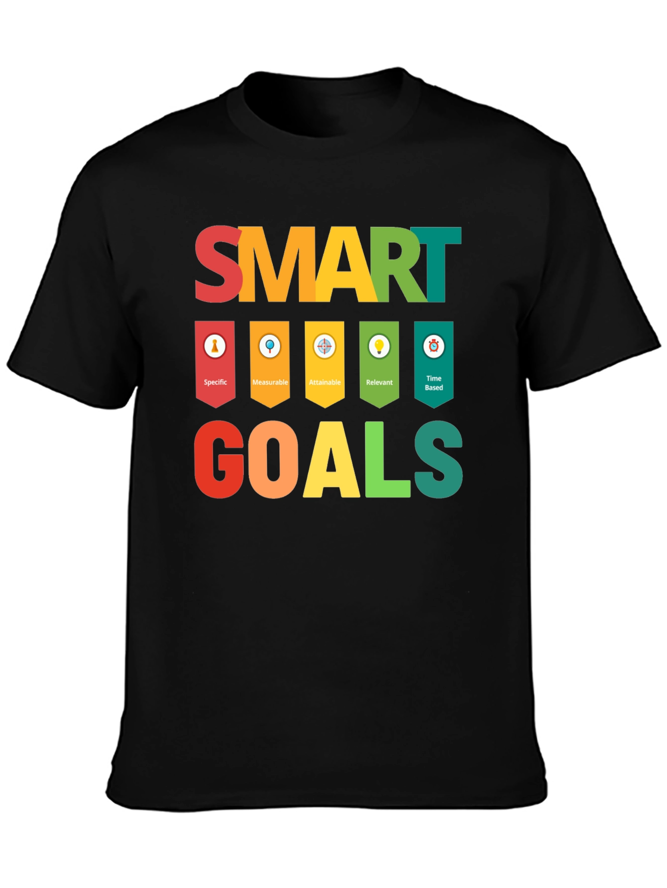 SMART Goals T-Shirt - Motivational Business Tee