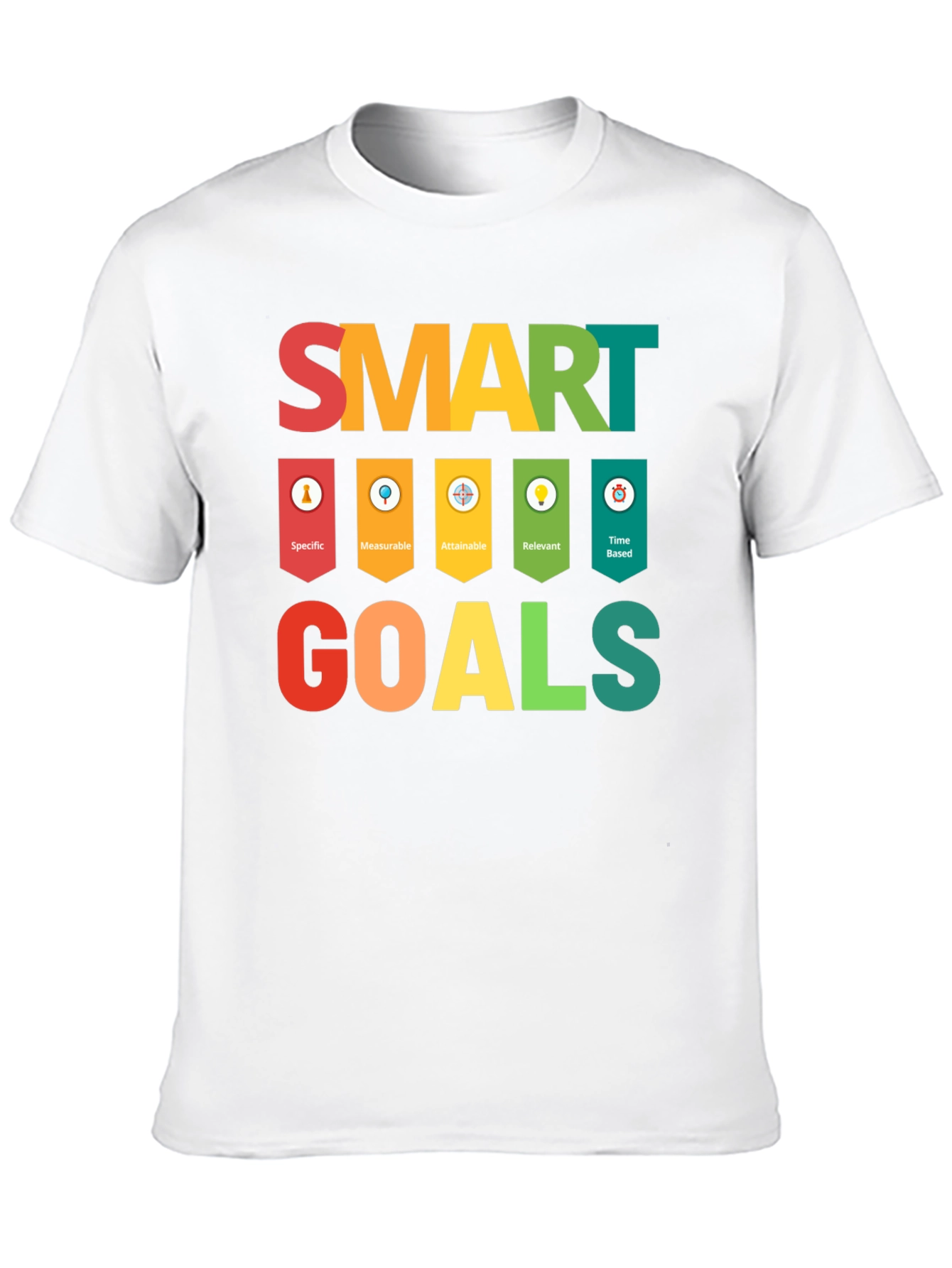 SMART Goals T-Shirt - Motivational Business Tee