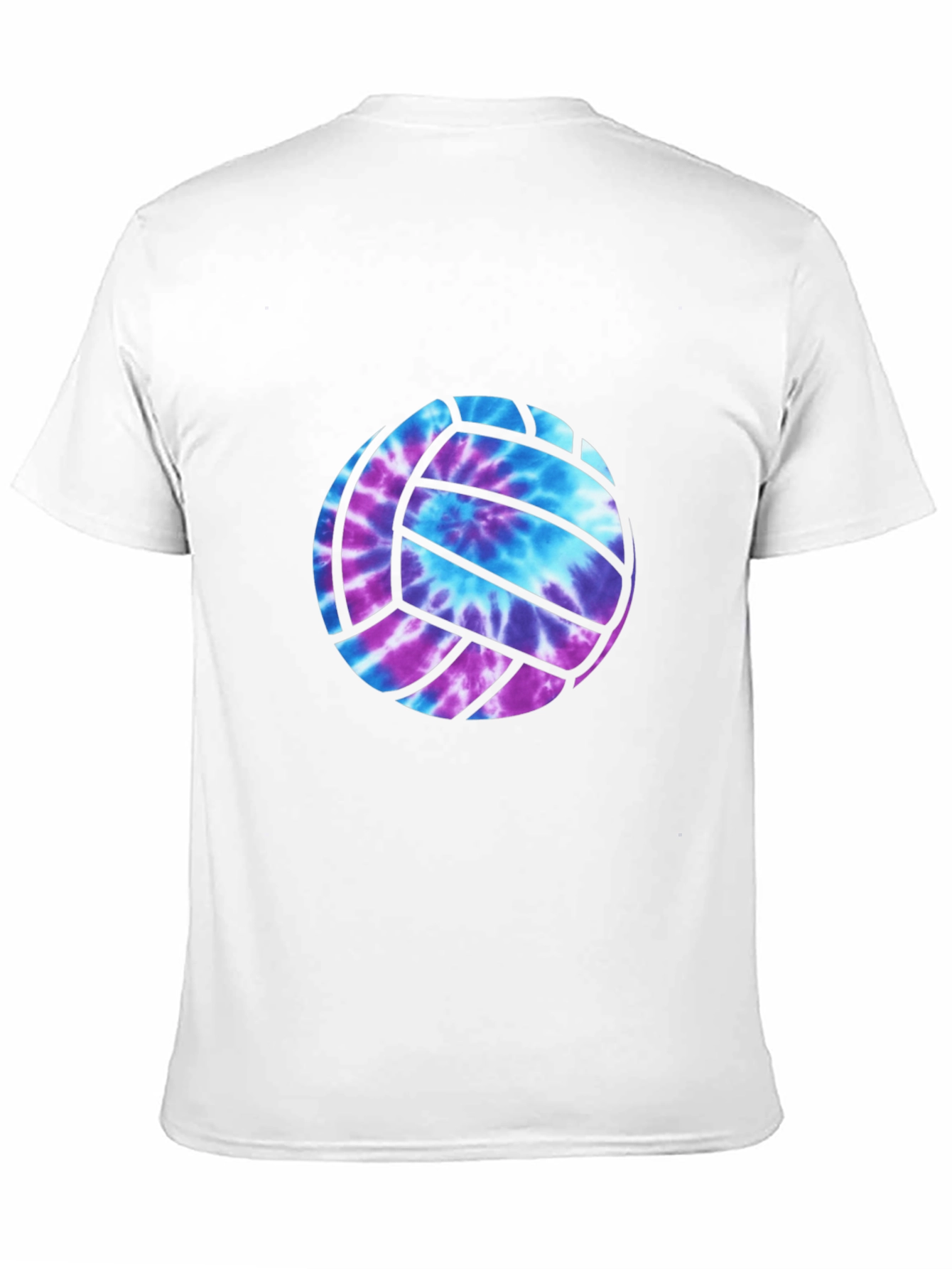 Tie-Dye Volleyball Graphic Tee