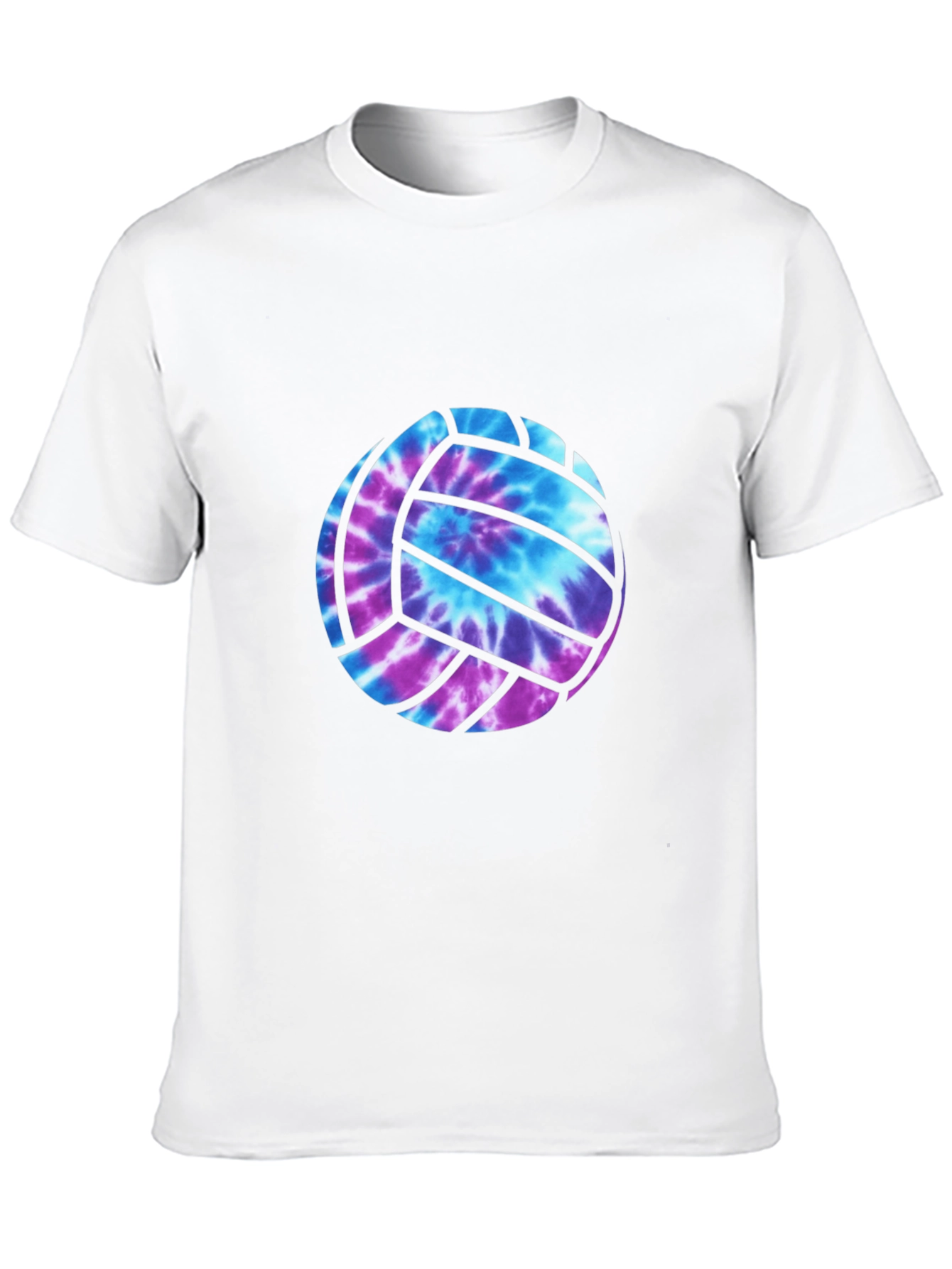 Tie-Dye Volleyball Graphic Tee
