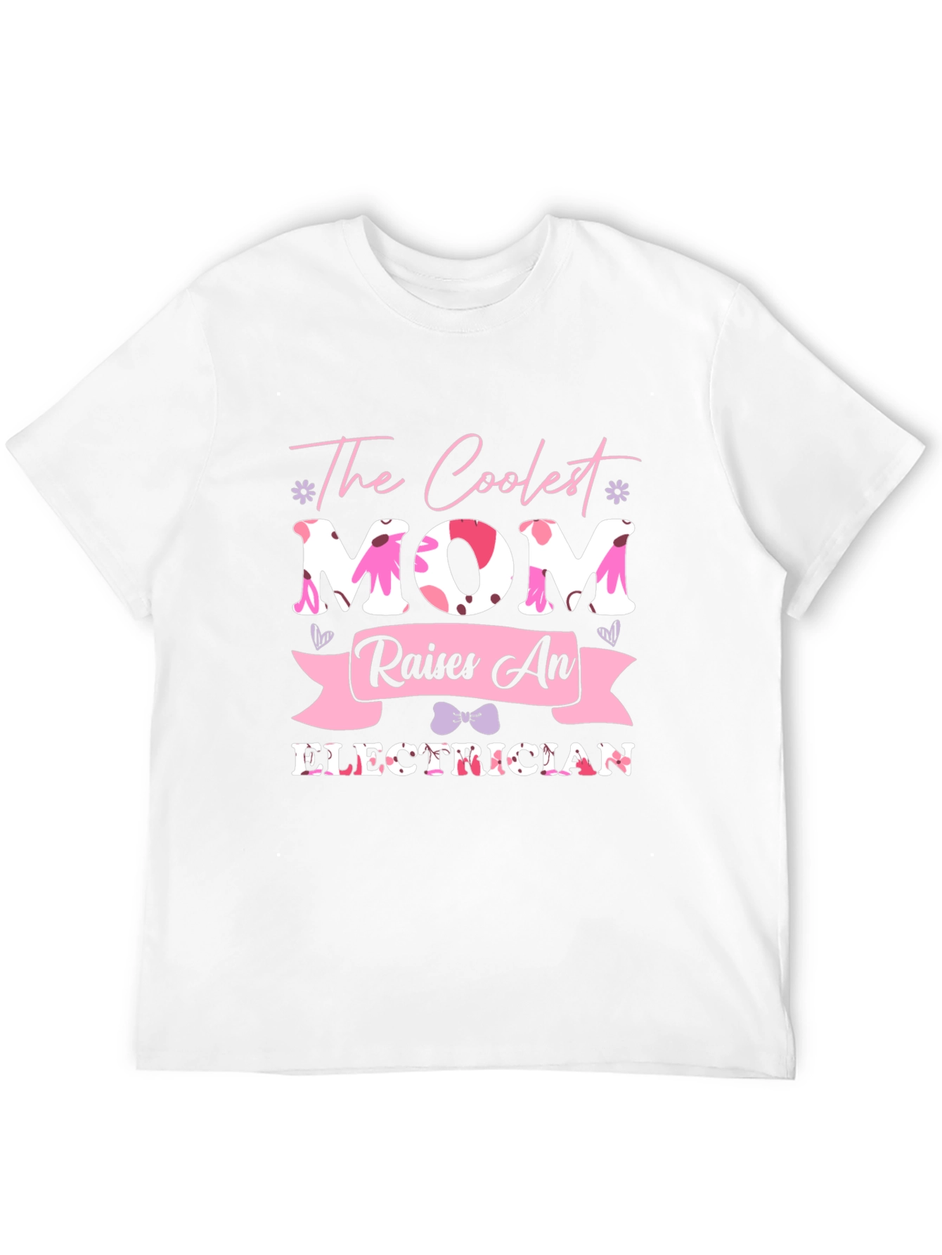 Coolest Mom Electrician T-Shirt - Mens Black Tee