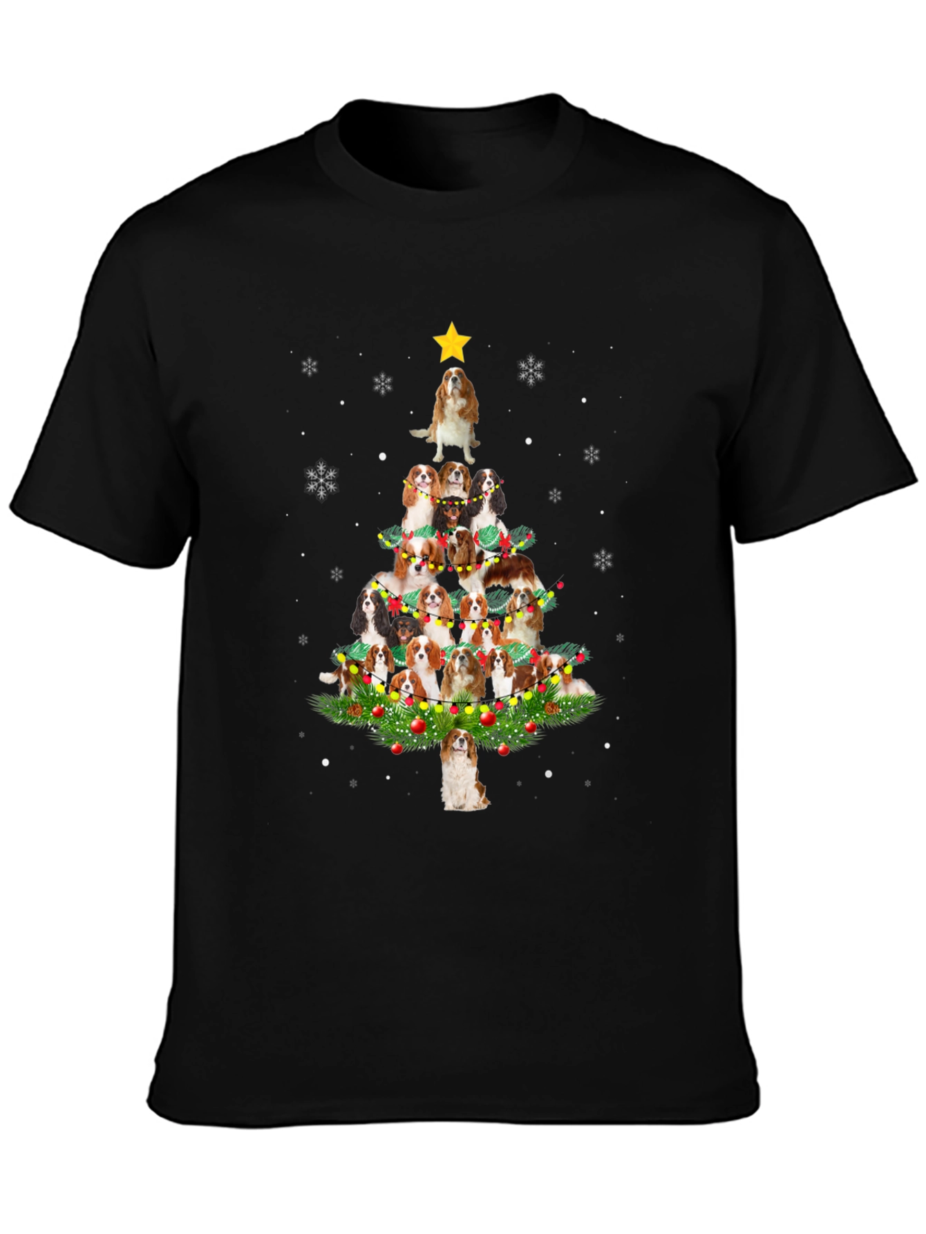Cavalier Christmas Tree T-Shirt