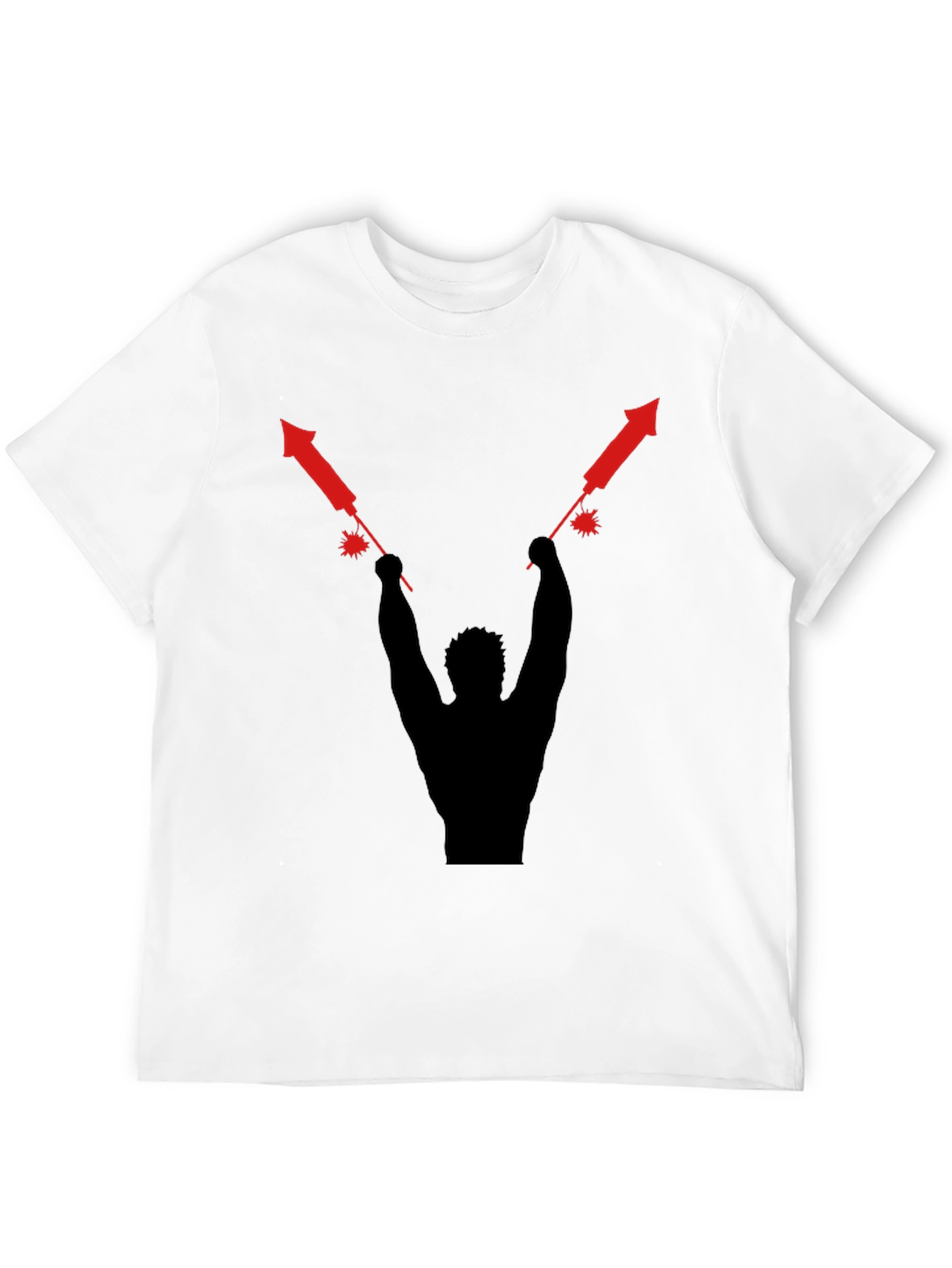 Firecracker Silhouette Graphic Tee