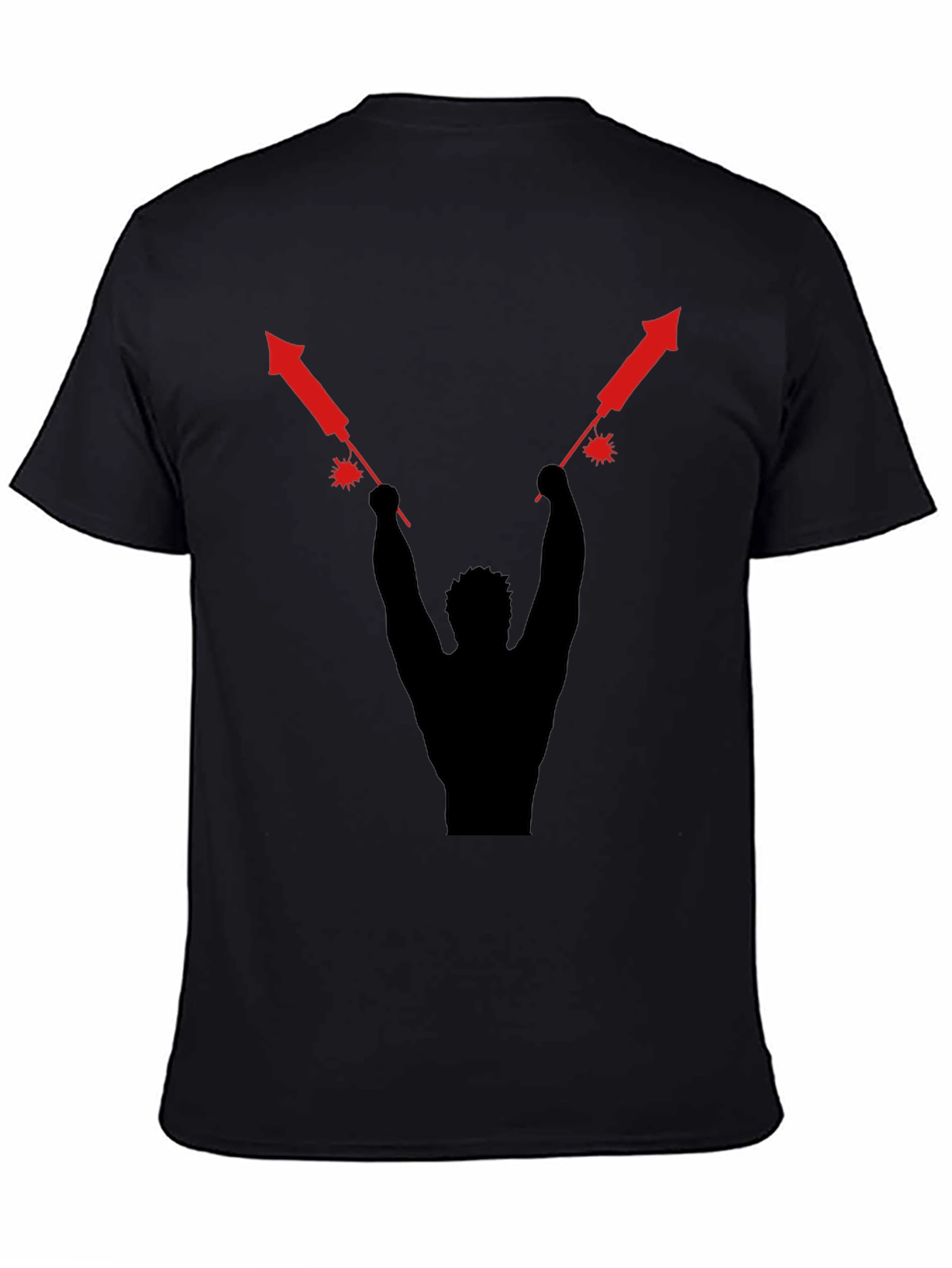 Firecracker Silhouette Graphic Tee