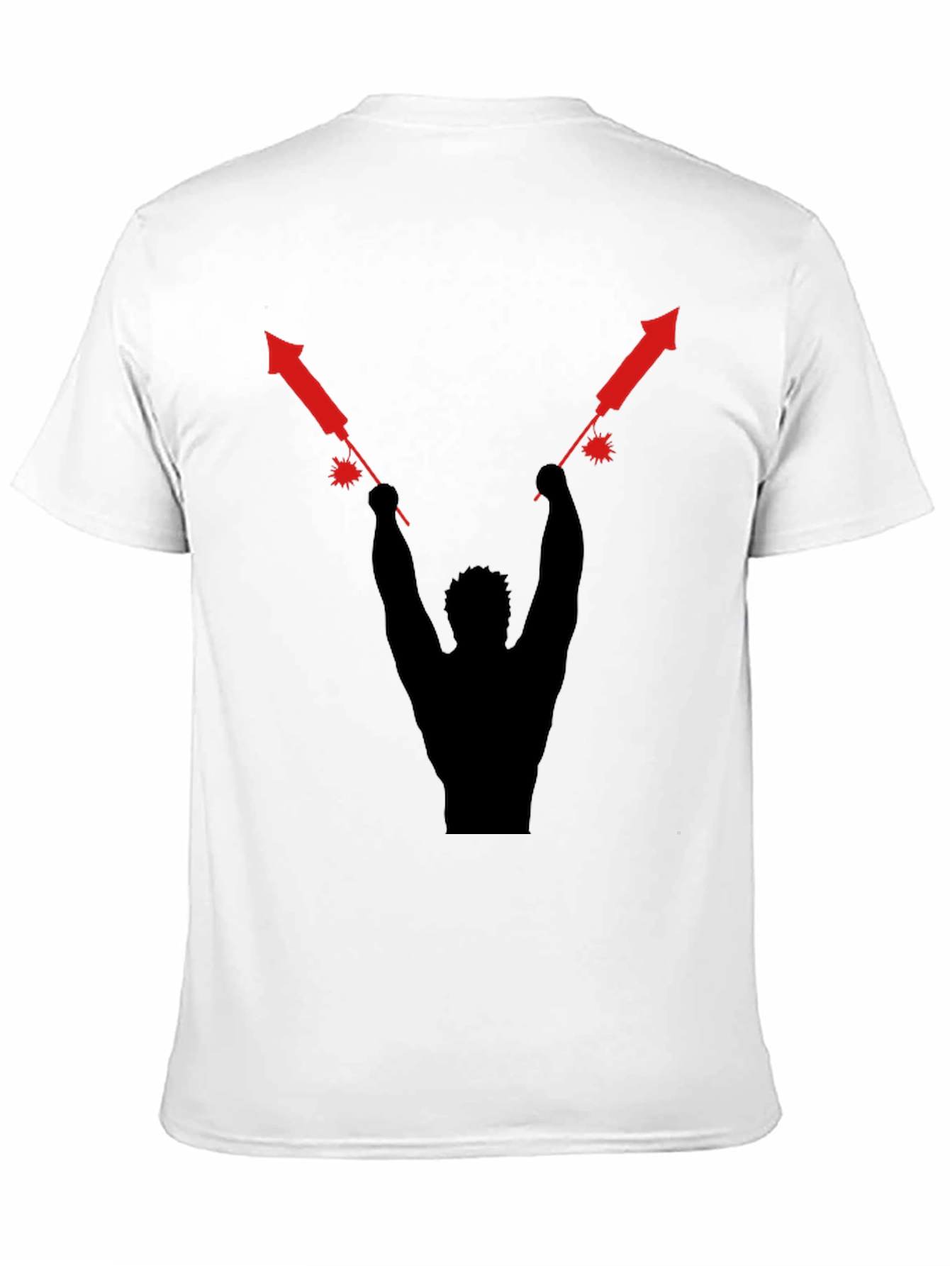 Firecracker Silhouette Graphic Tee