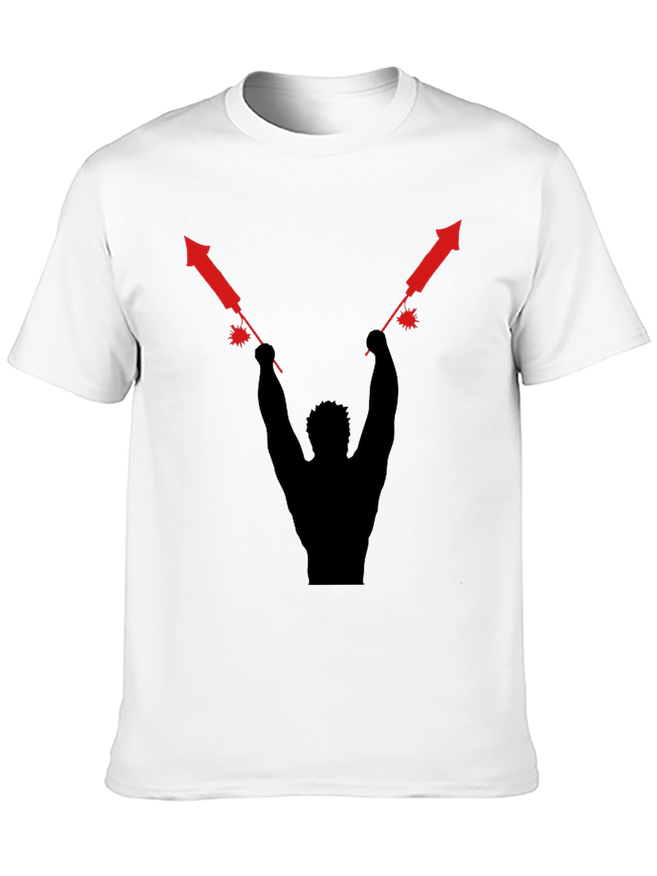 Firecracker Silhouette Graphic Tee