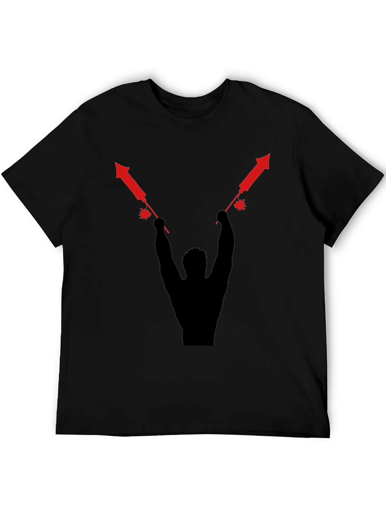 Firecracker Silhouette Graphic Tee