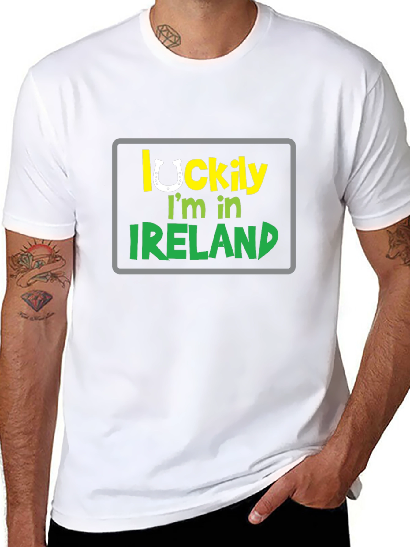 Lucky Im in Ireland T-Shirt