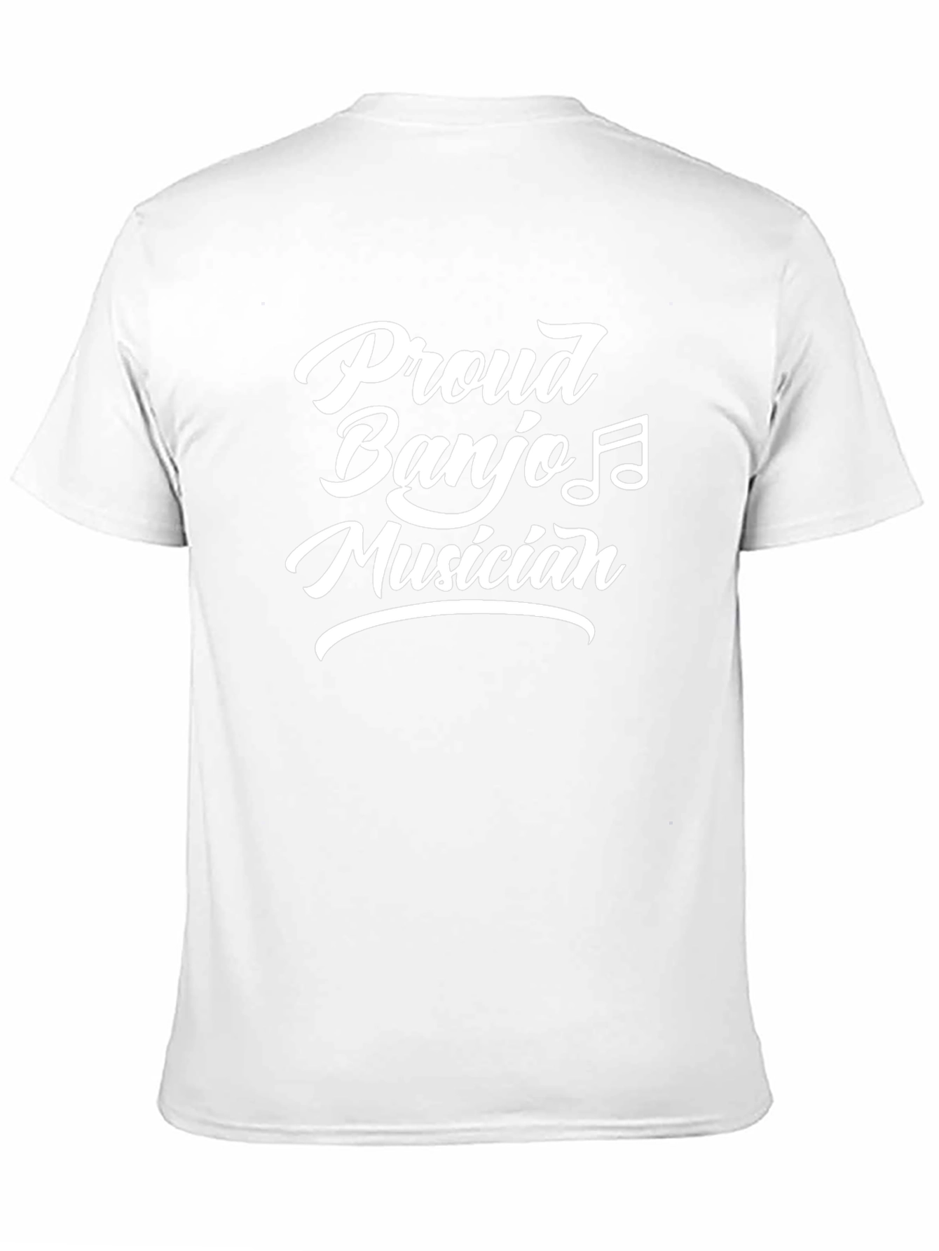 Proud Banjo Musician Black T-Shirt
