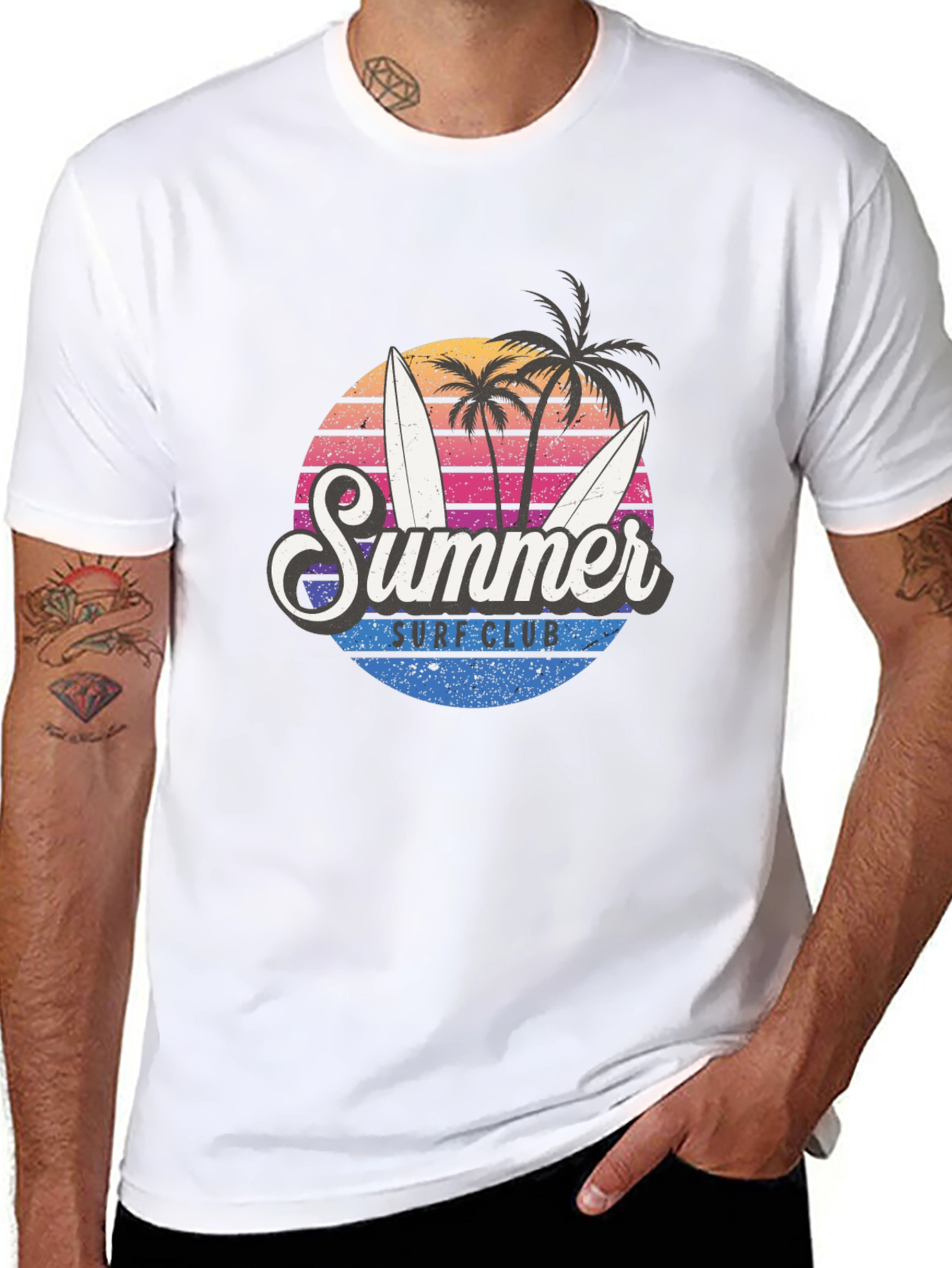Summer Surf Club Graphic T-Shirt
