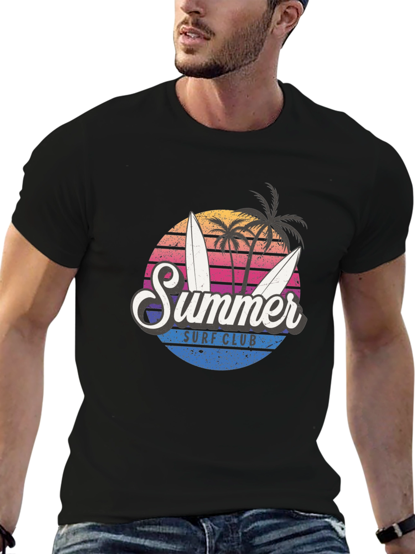 Summer Surf Club Graphic T-Shirt