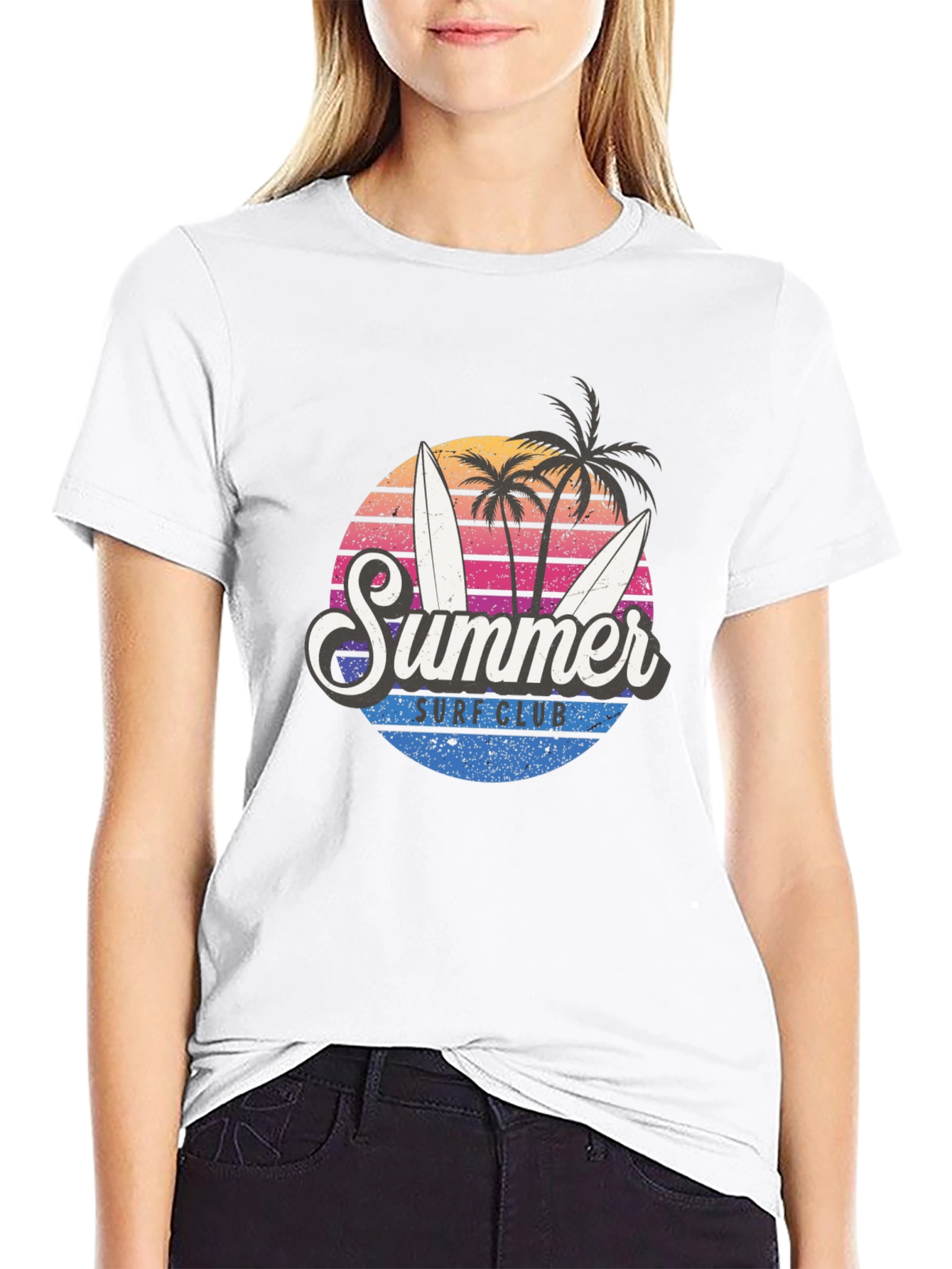 Summer Surf Club Graphic T-Shirt