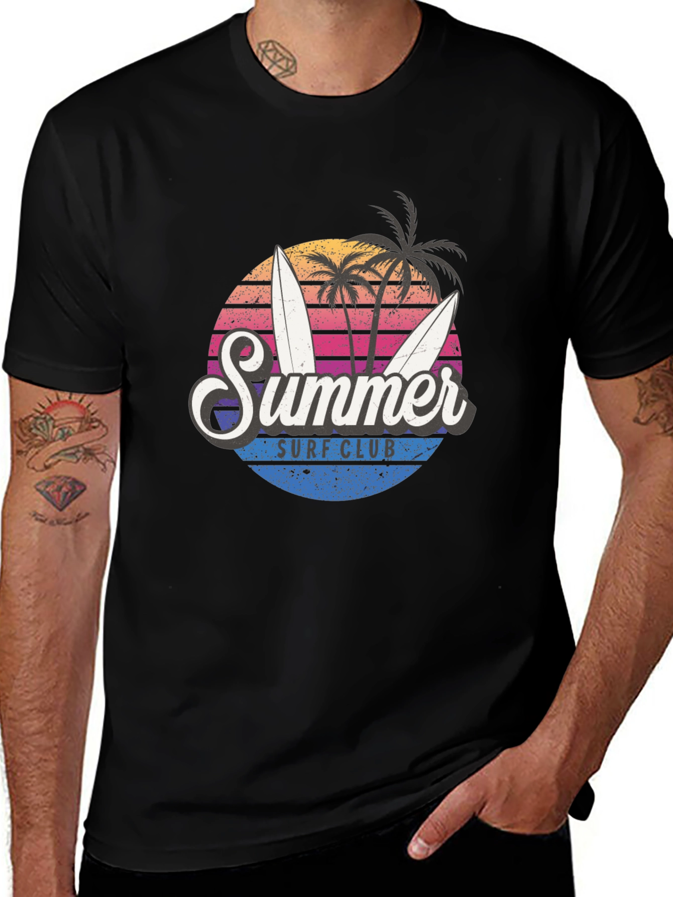 Summer Surf Club Graphic T-Shirt