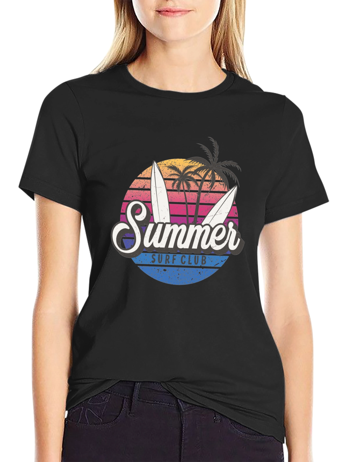 Summer Surf Club Graphic T-Shirt