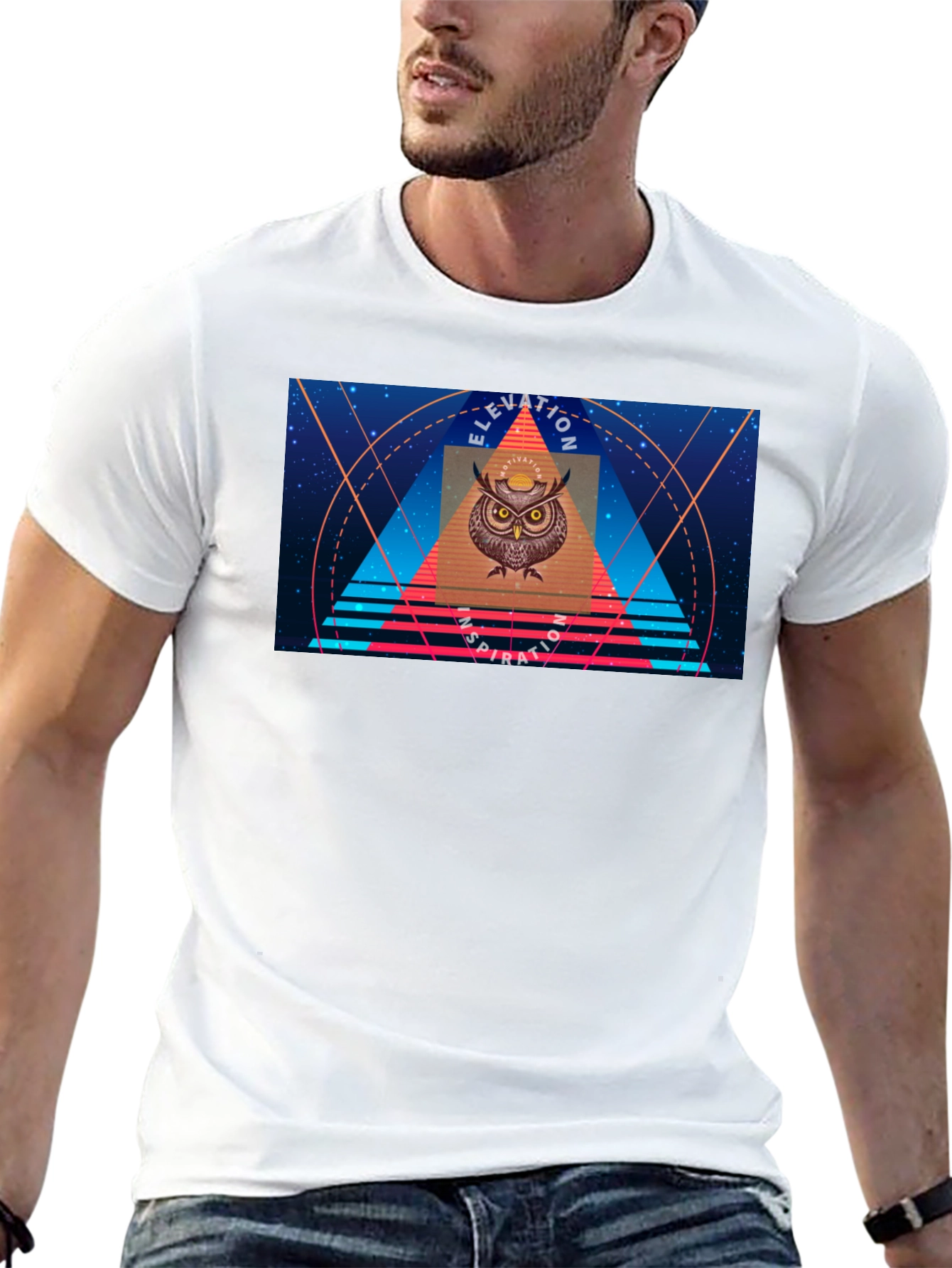 Elevation Inspiration Owl Graphic T-Shirt