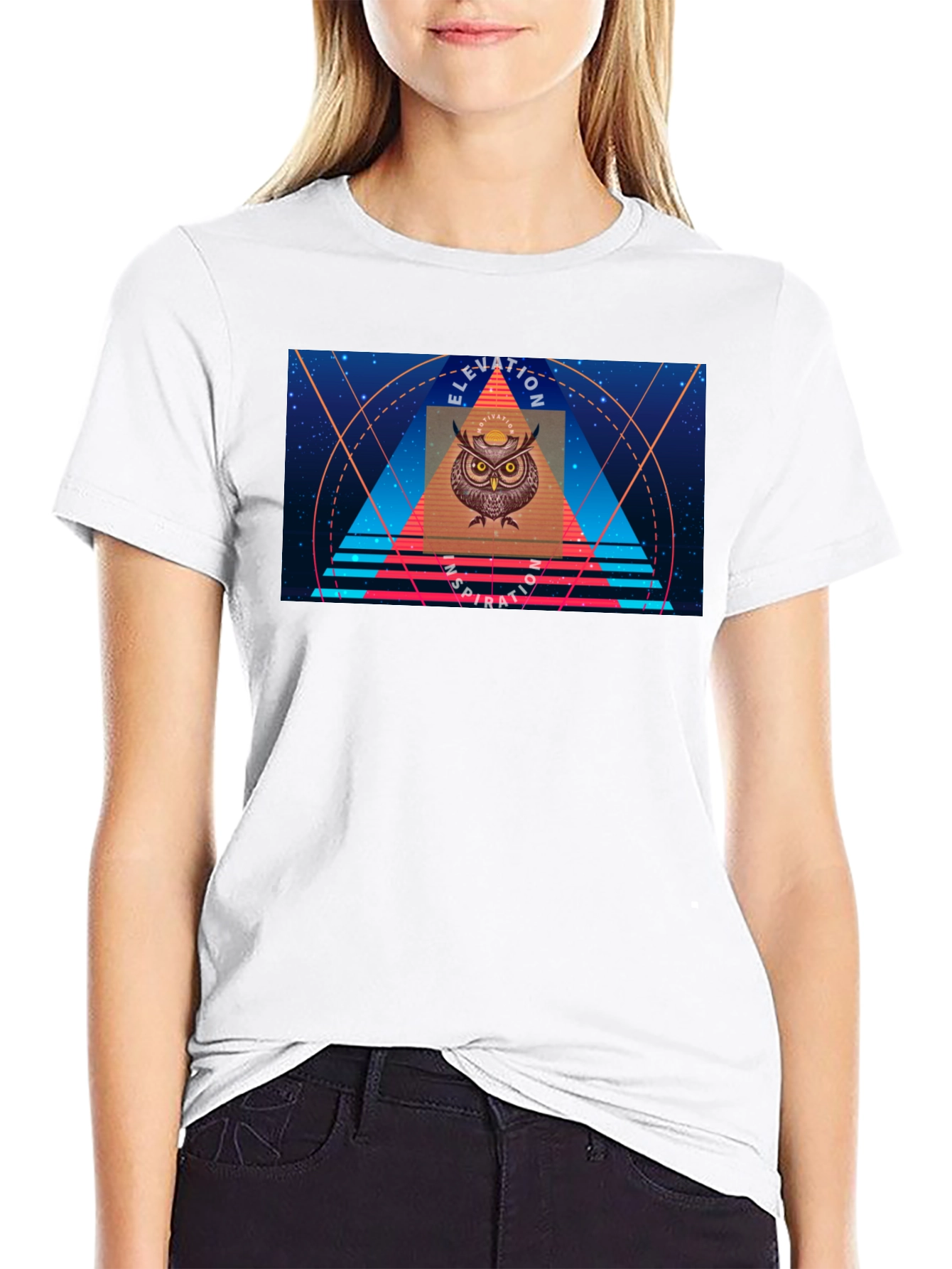 Elevation Inspiration Owl Graphic T-Shirt