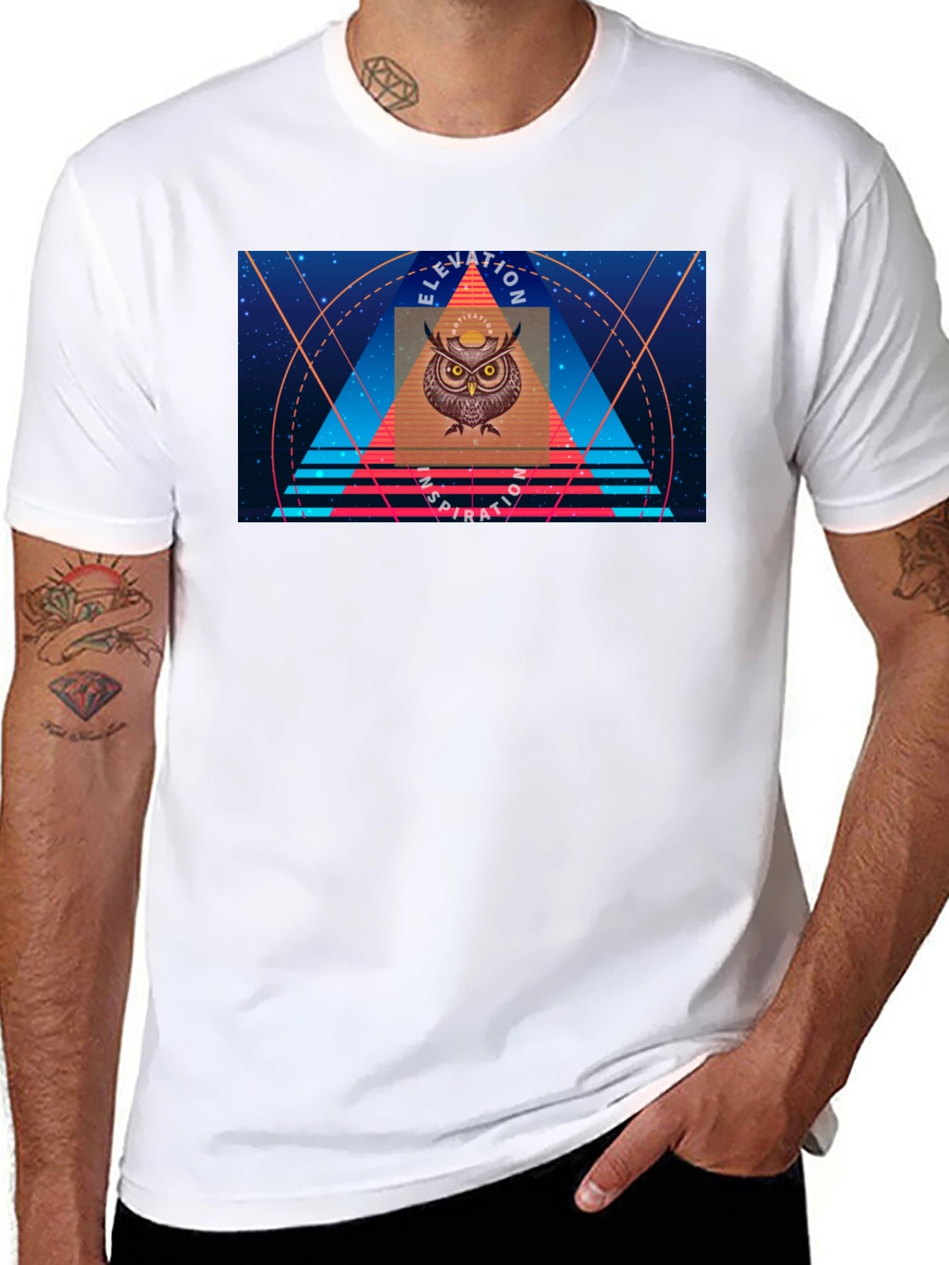 Elevation Inspiration Owl Graphic T-Shirt