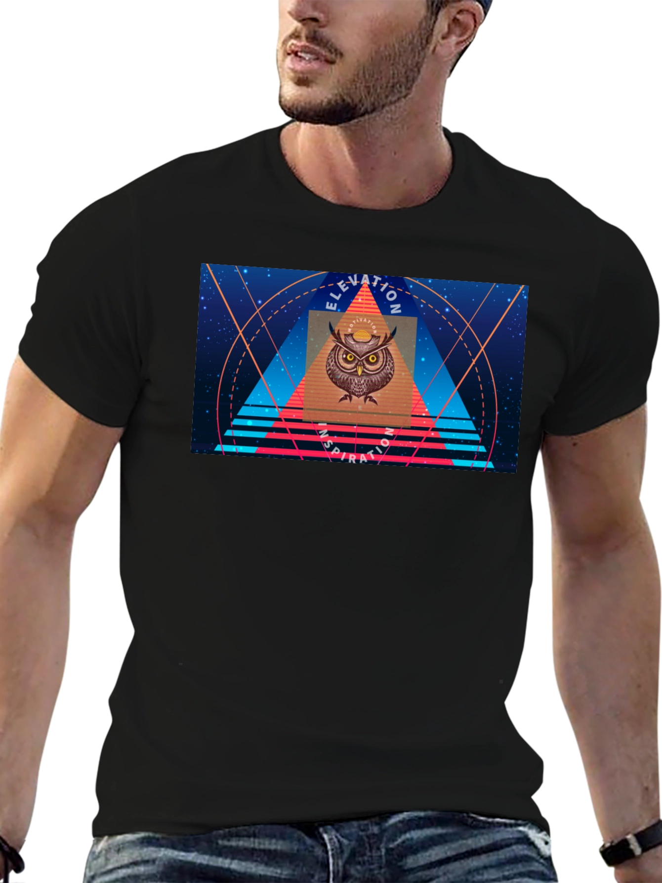 Elevation Inspiration Owl Graphic T-Shirt