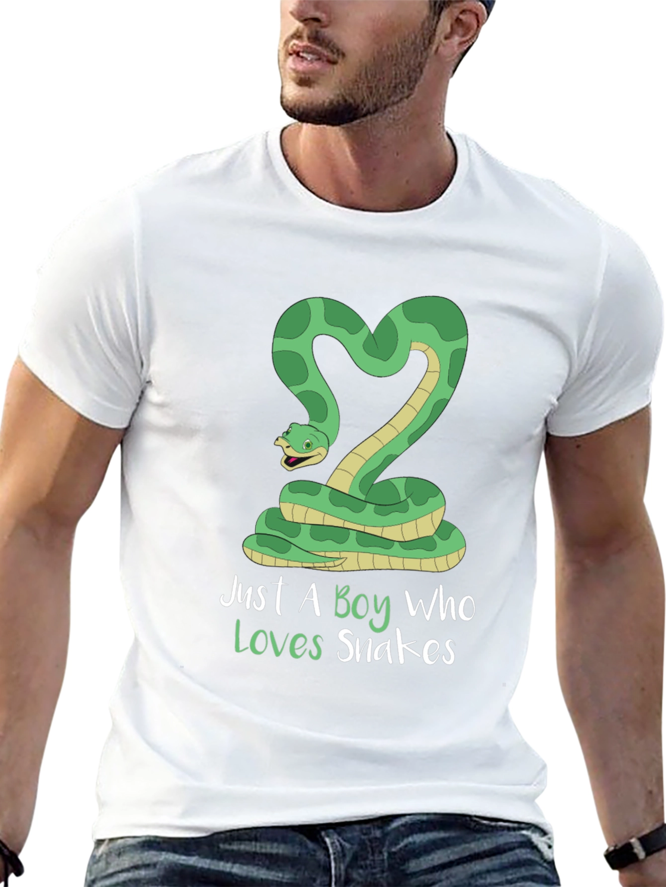 Just A Boy Who Loves Snakes T-Shirt
