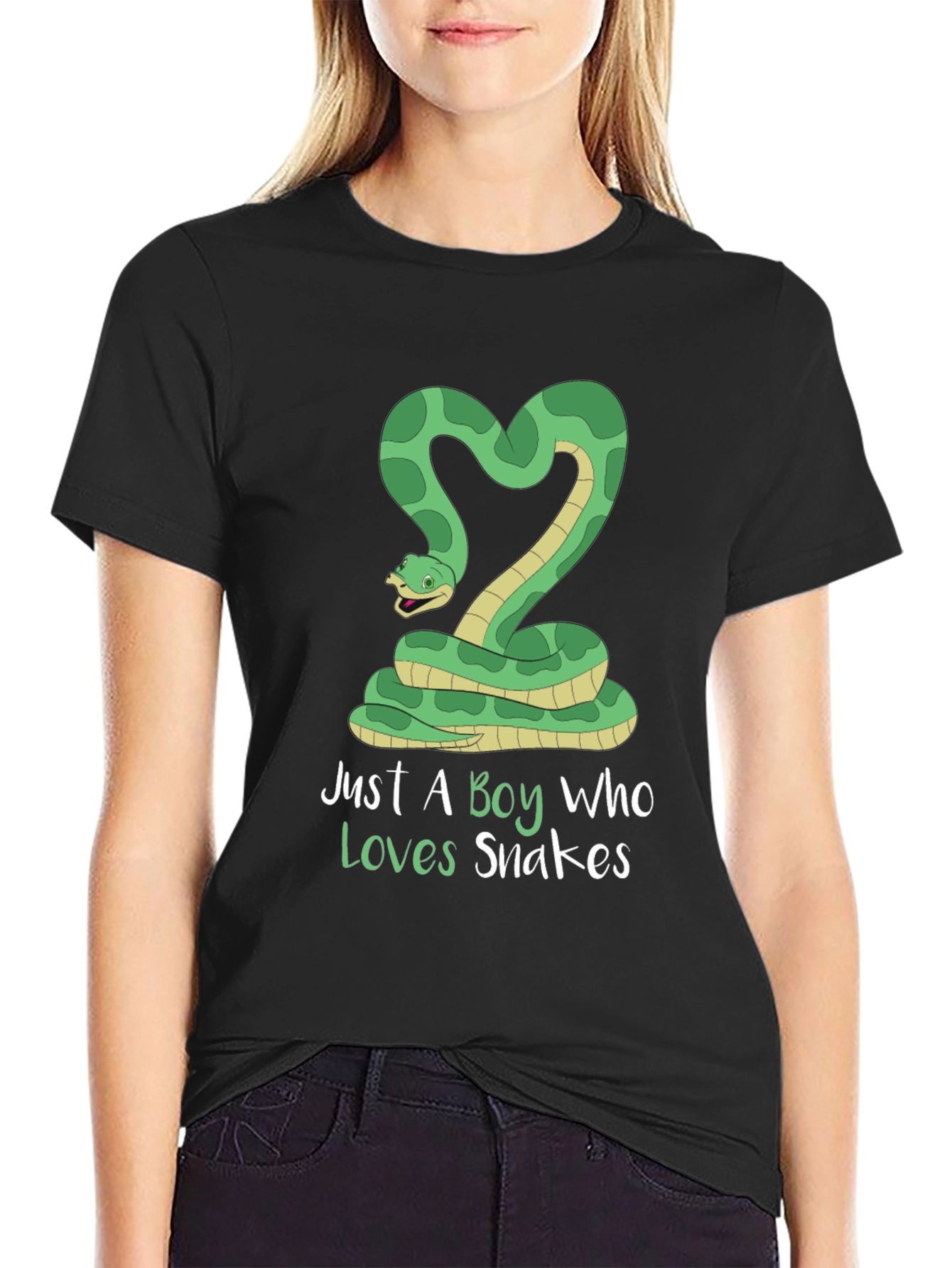 Just A Boy Who Loves Snakes T-Shirt