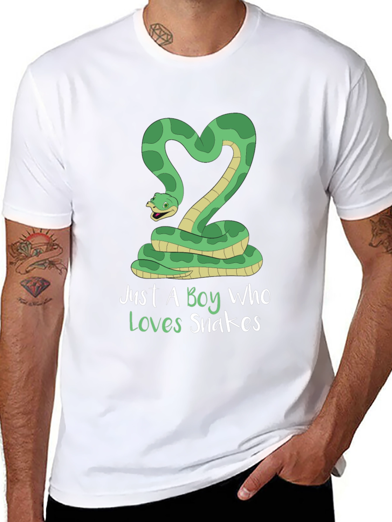 Just A Boy Who Loves Snakes T-Shirt