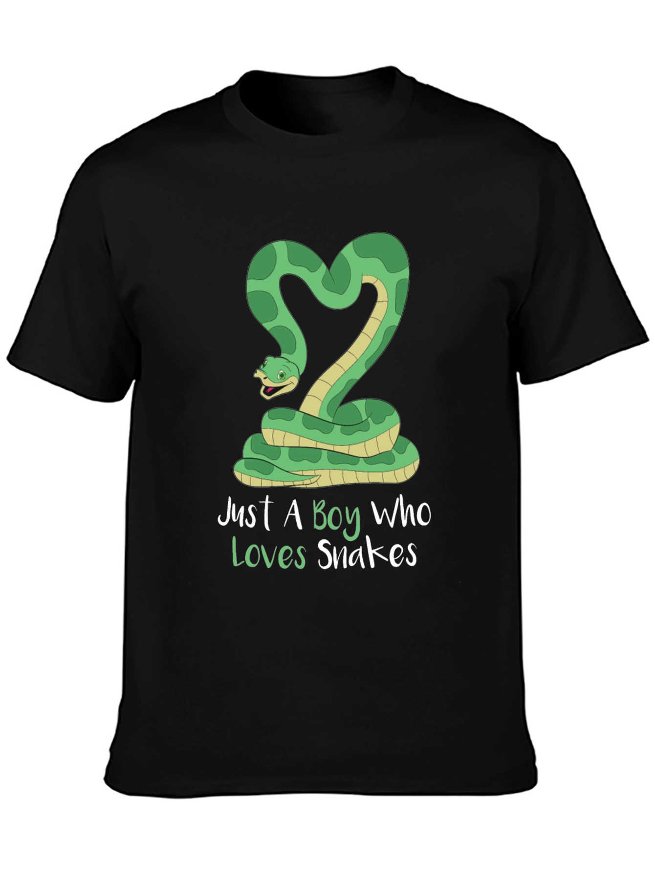 Just A Boy Who Loves Snakes T-Shirt