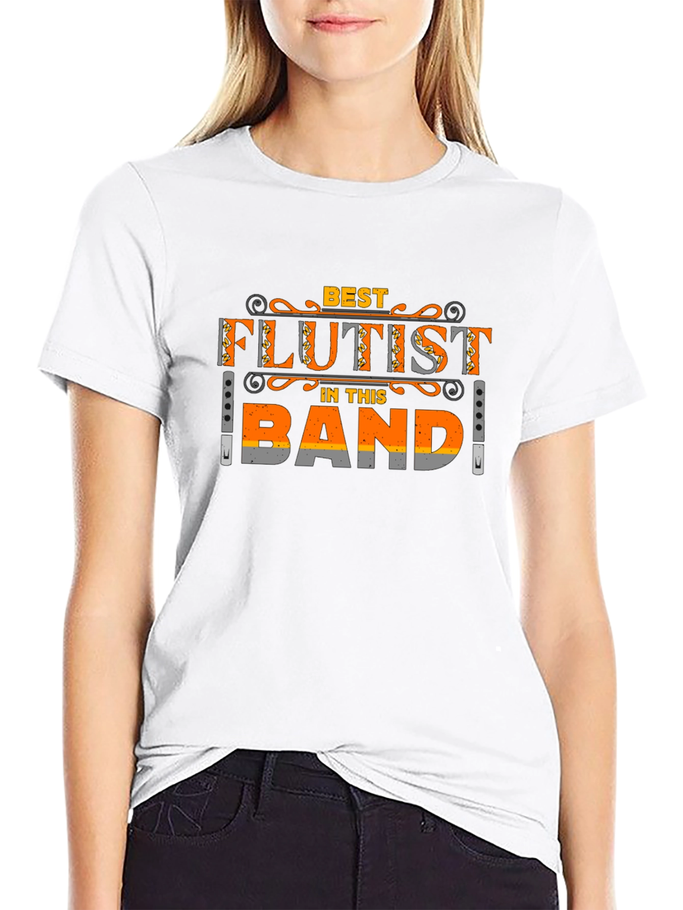 Best Flutist in the Band T-Shirt