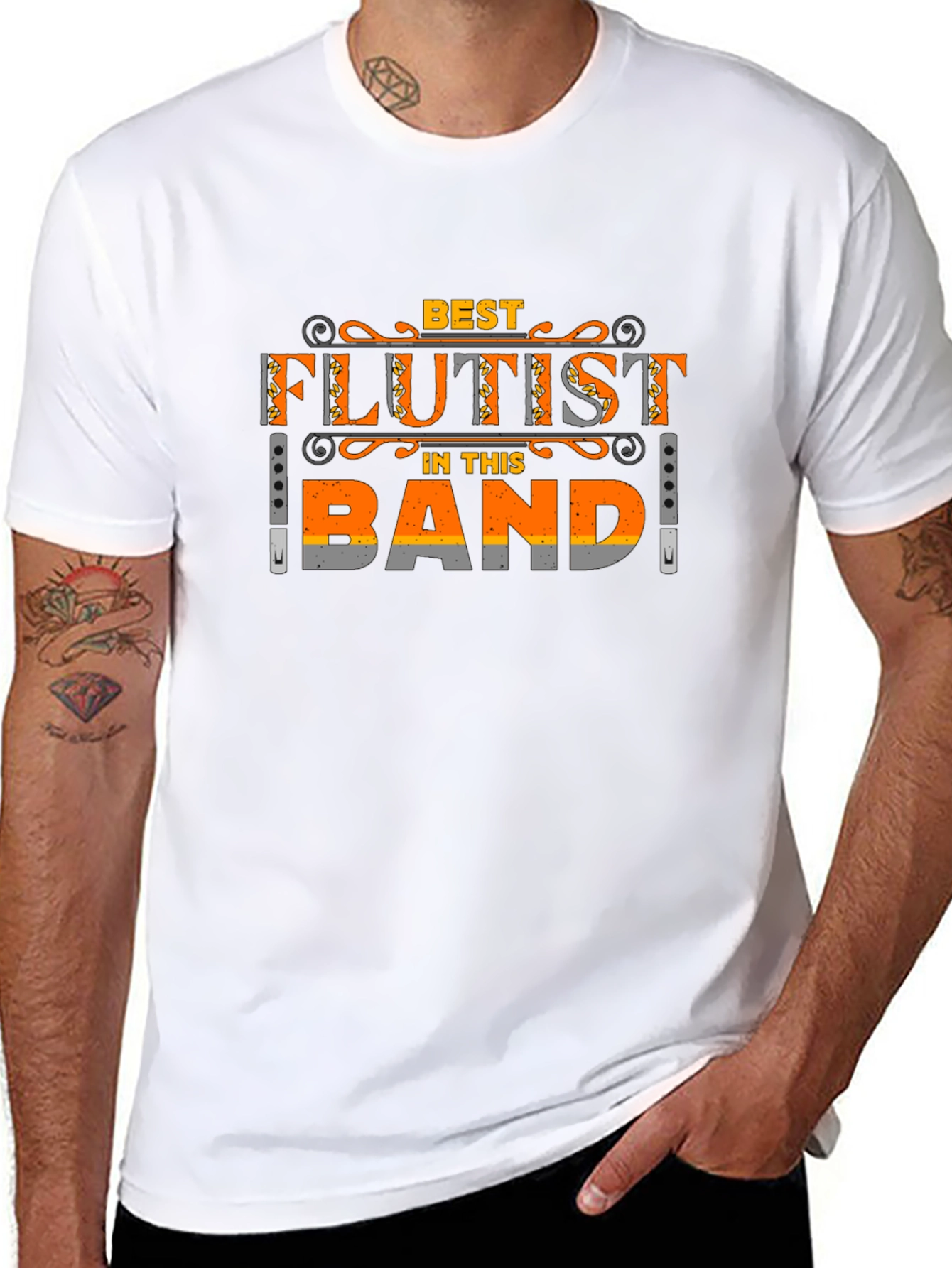 Best Flutist in the Band T-Shirt
