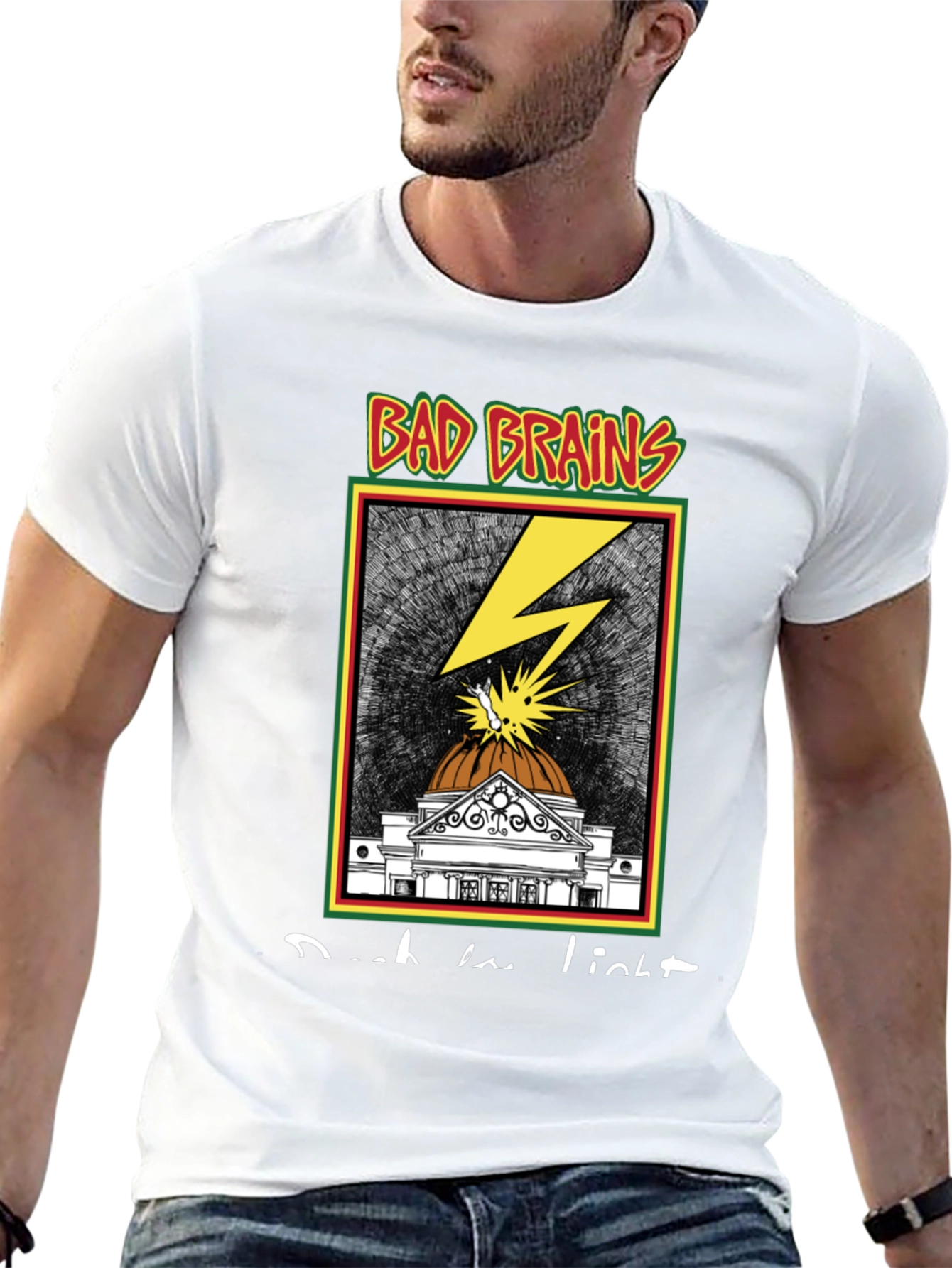 Bad Brains T-Shirt Black Cotton Graphic Tee