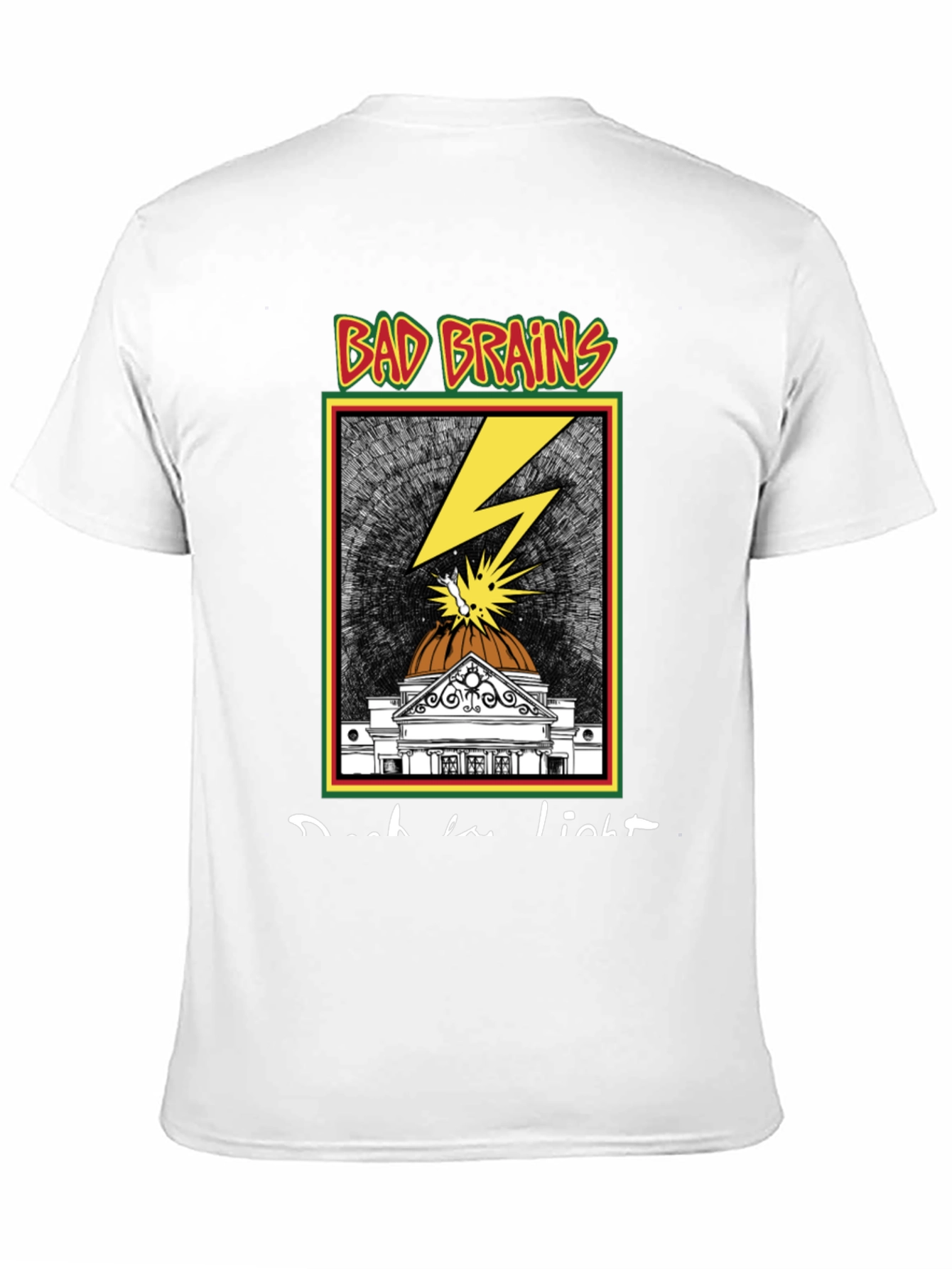 Bad Brains T-Shirt Black Cotton Graphic Tee