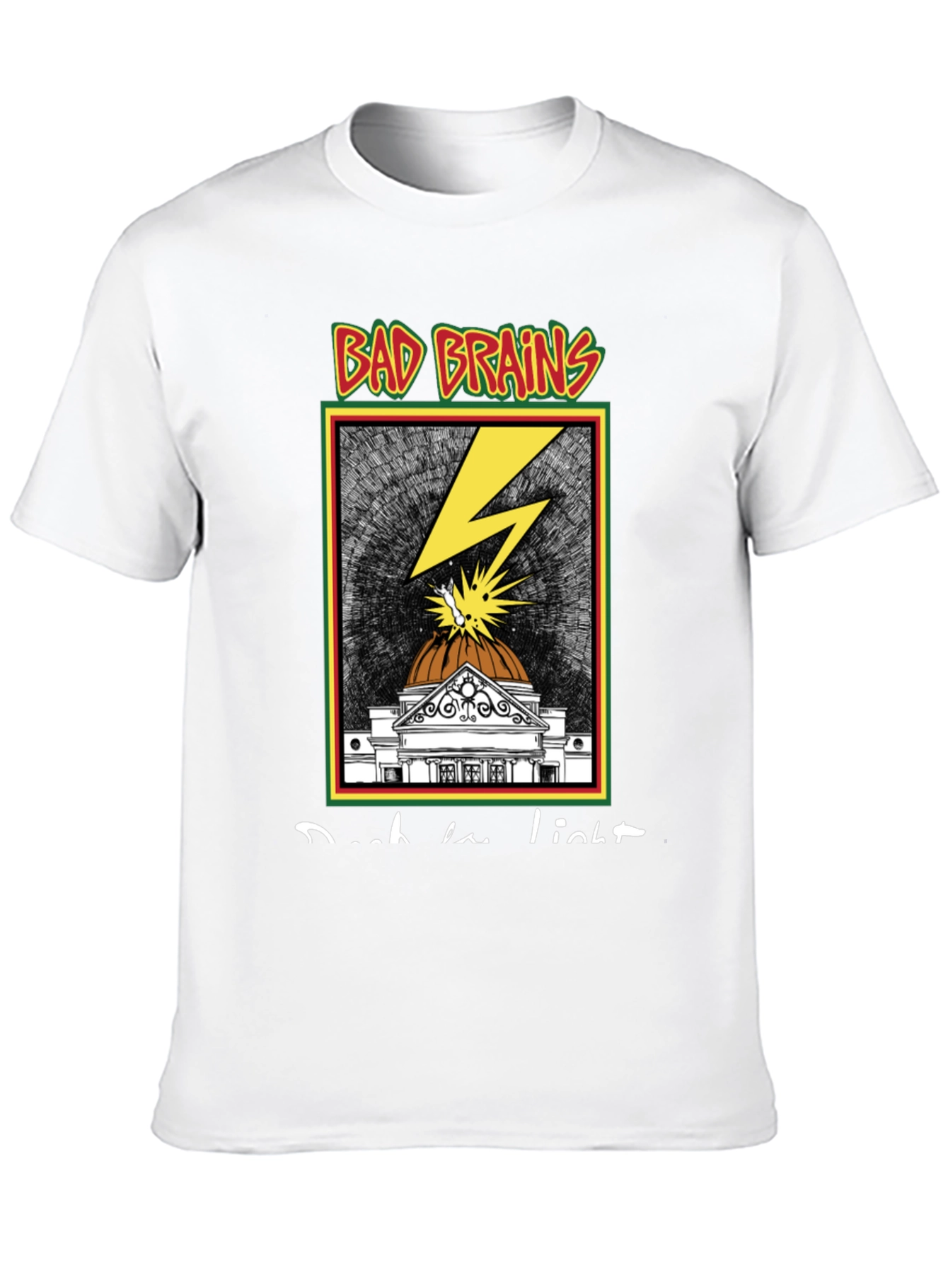 Bad Brains T-Shirt Black Cotton Graphic Tee