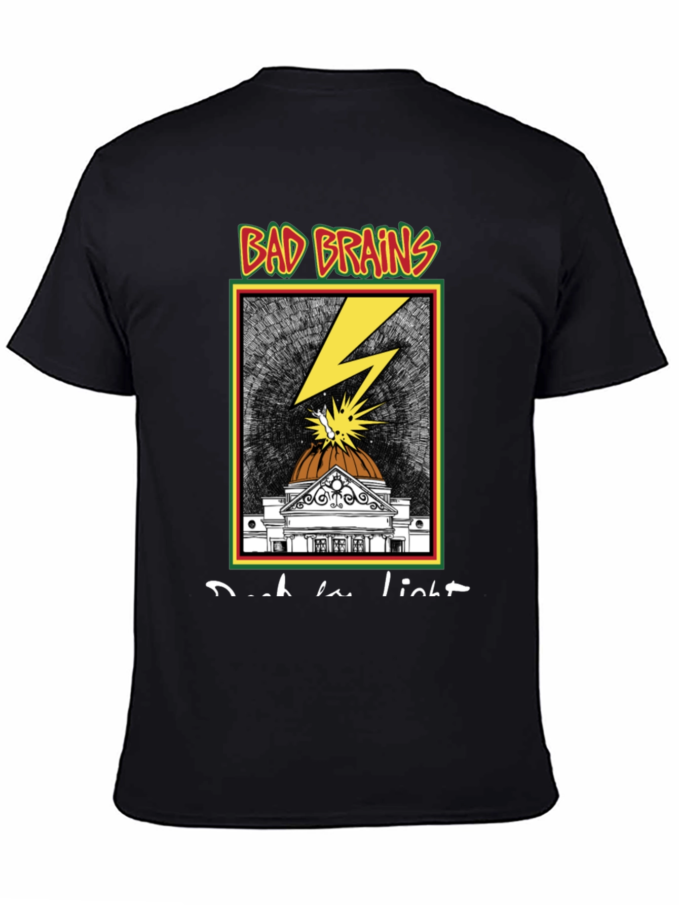 Bad Brains T-Shirt Black Cotton Graphic Tee