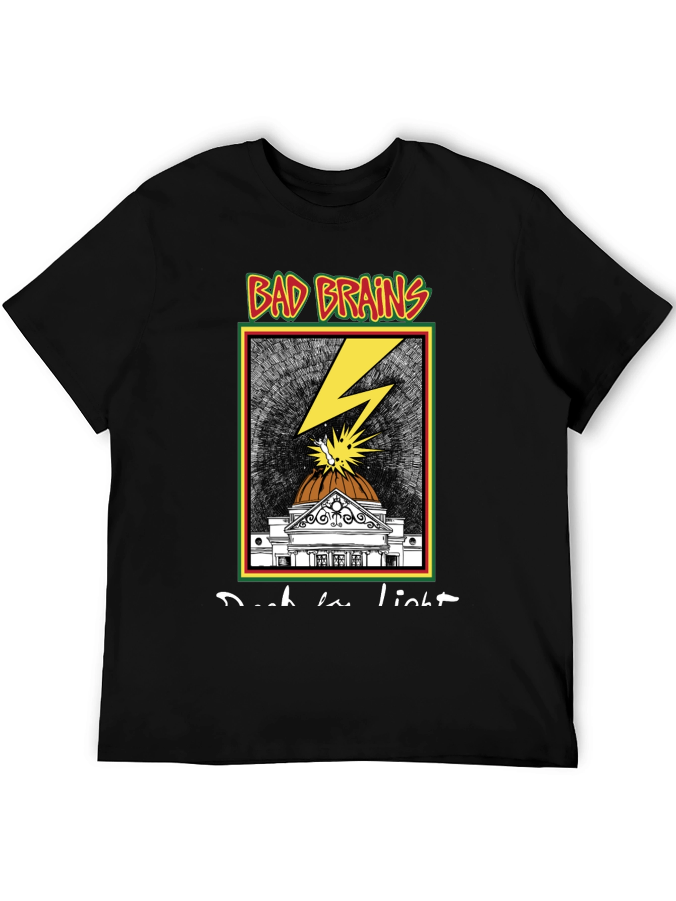 Bad Brains T-Shirt Black Cotton Graphic Tee