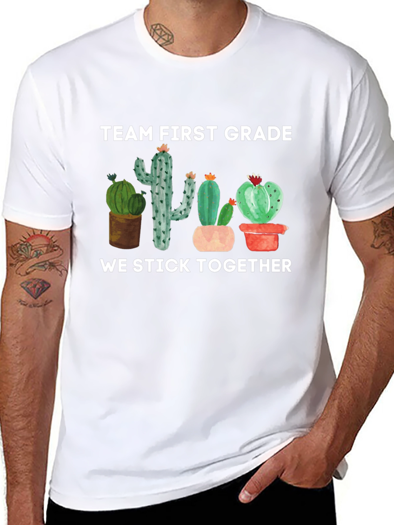 Team First Grade Cactus T-Shirt