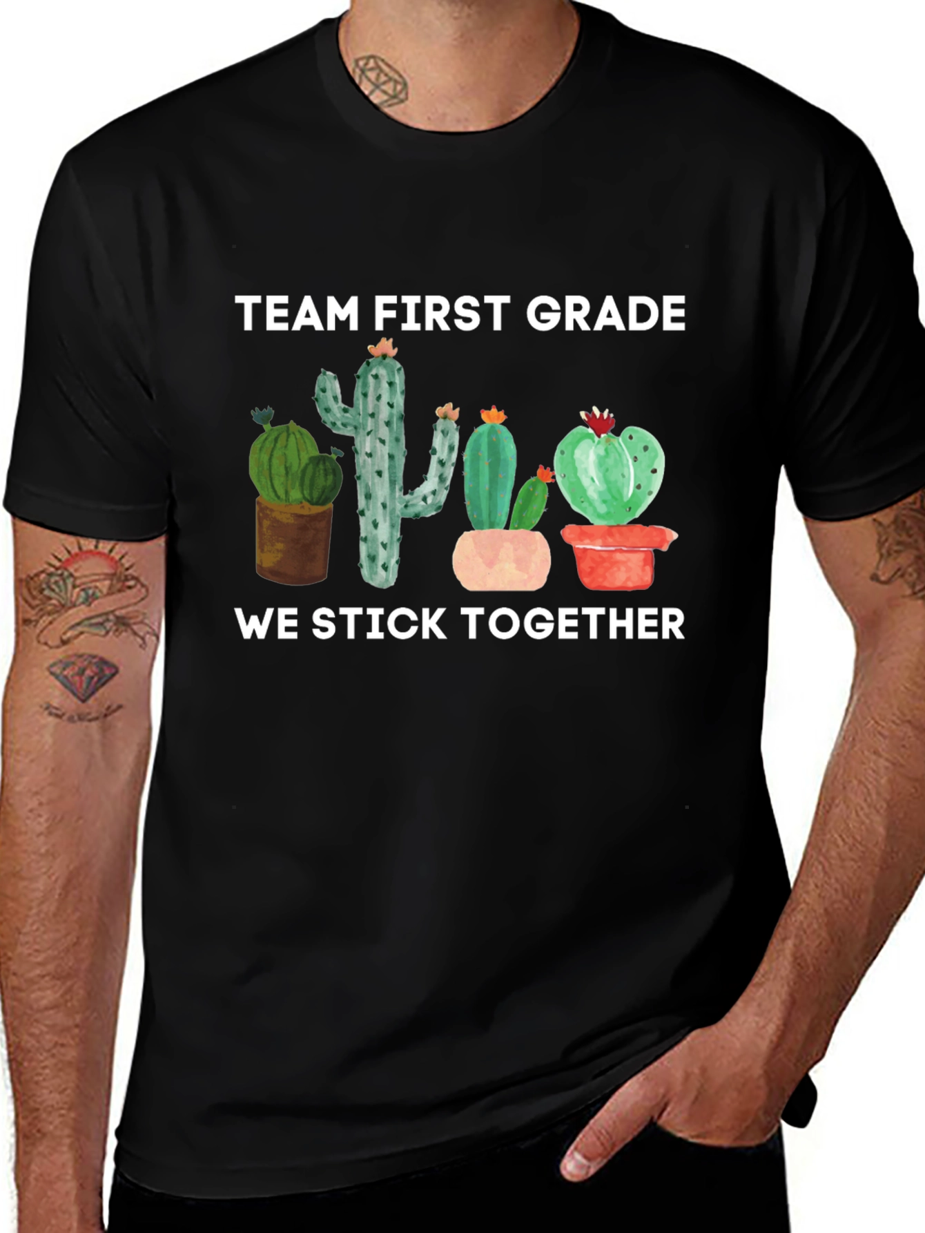 Team First Grade Cactus T-Shirt