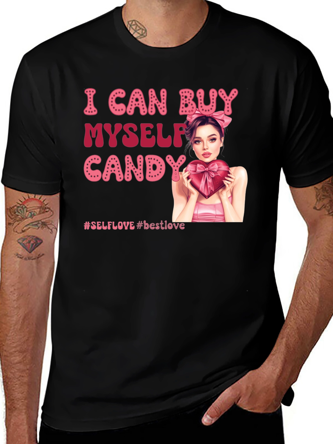I Can Buy Myself Candy Graphic Tee