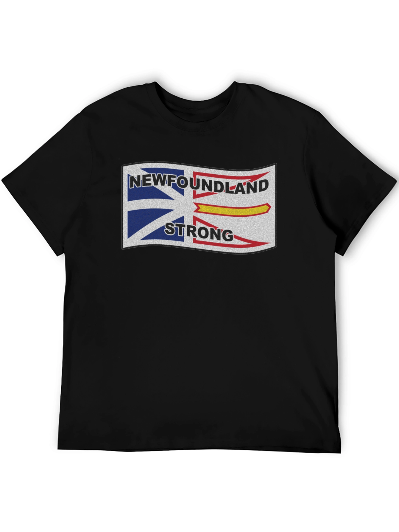 Newfoundland Strong Graphic Tee - Black