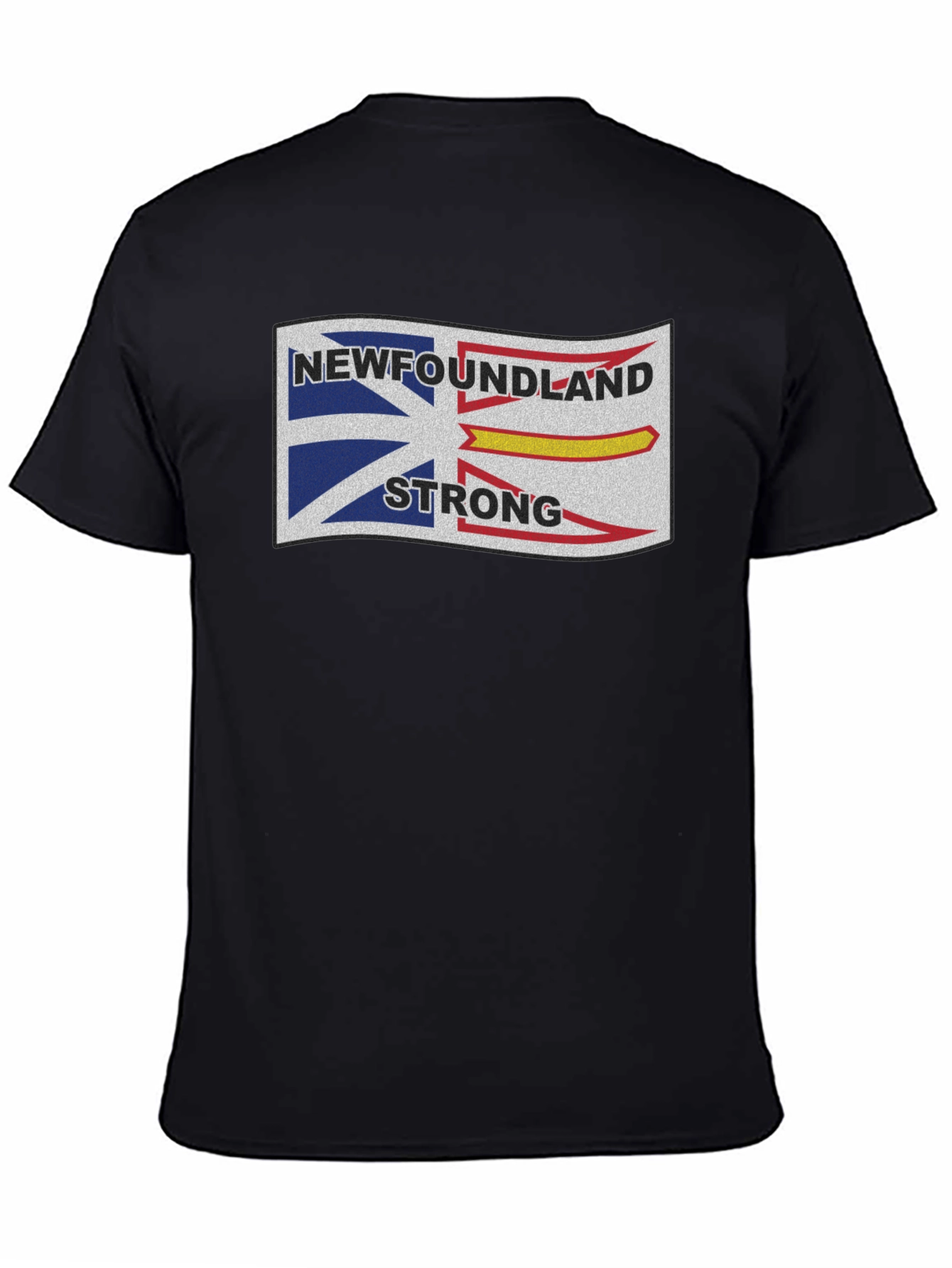 Newfoundland Strong Graphic Tee - Black