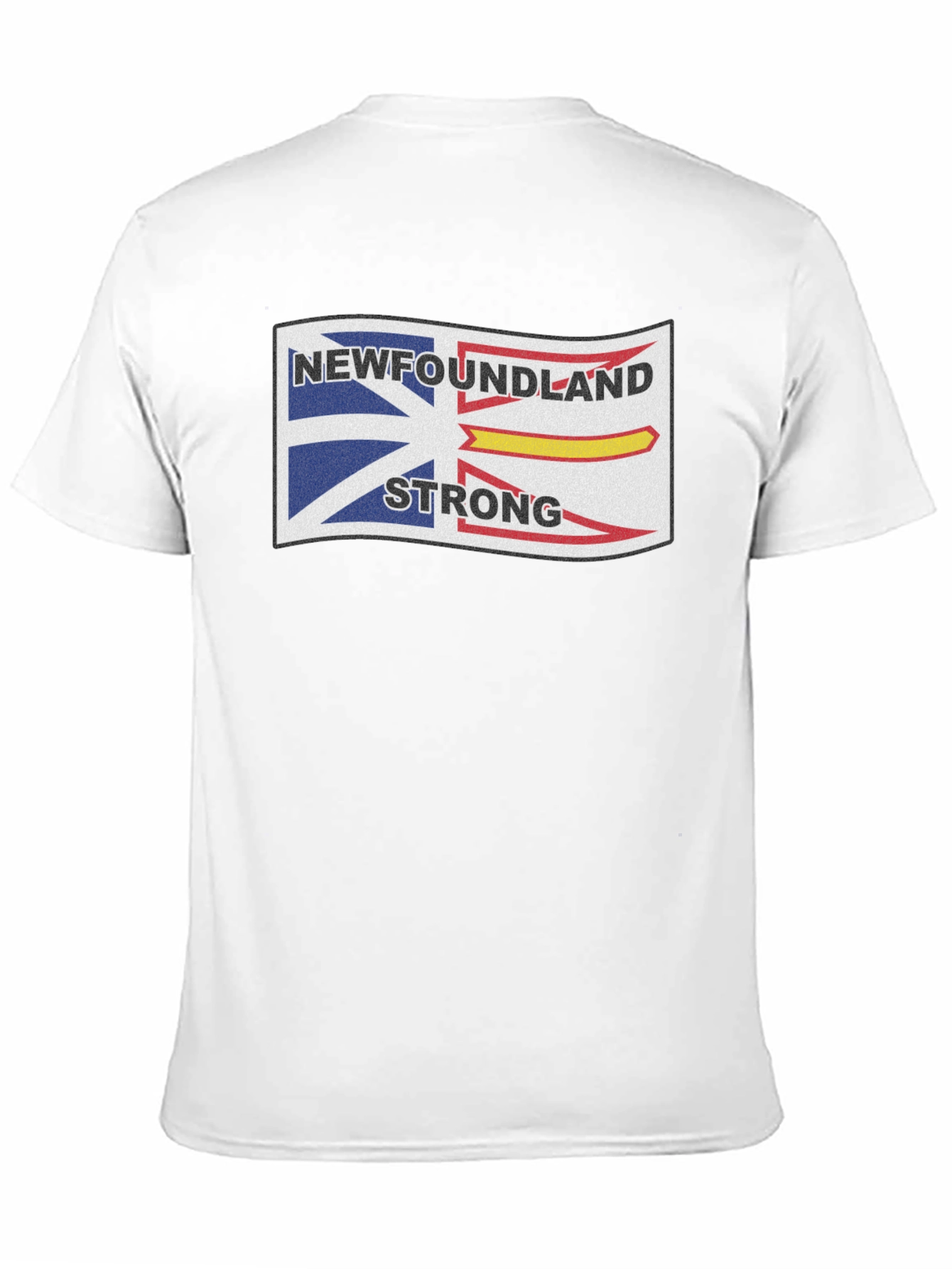 Newfoundland Strong Graphic Tee - Black