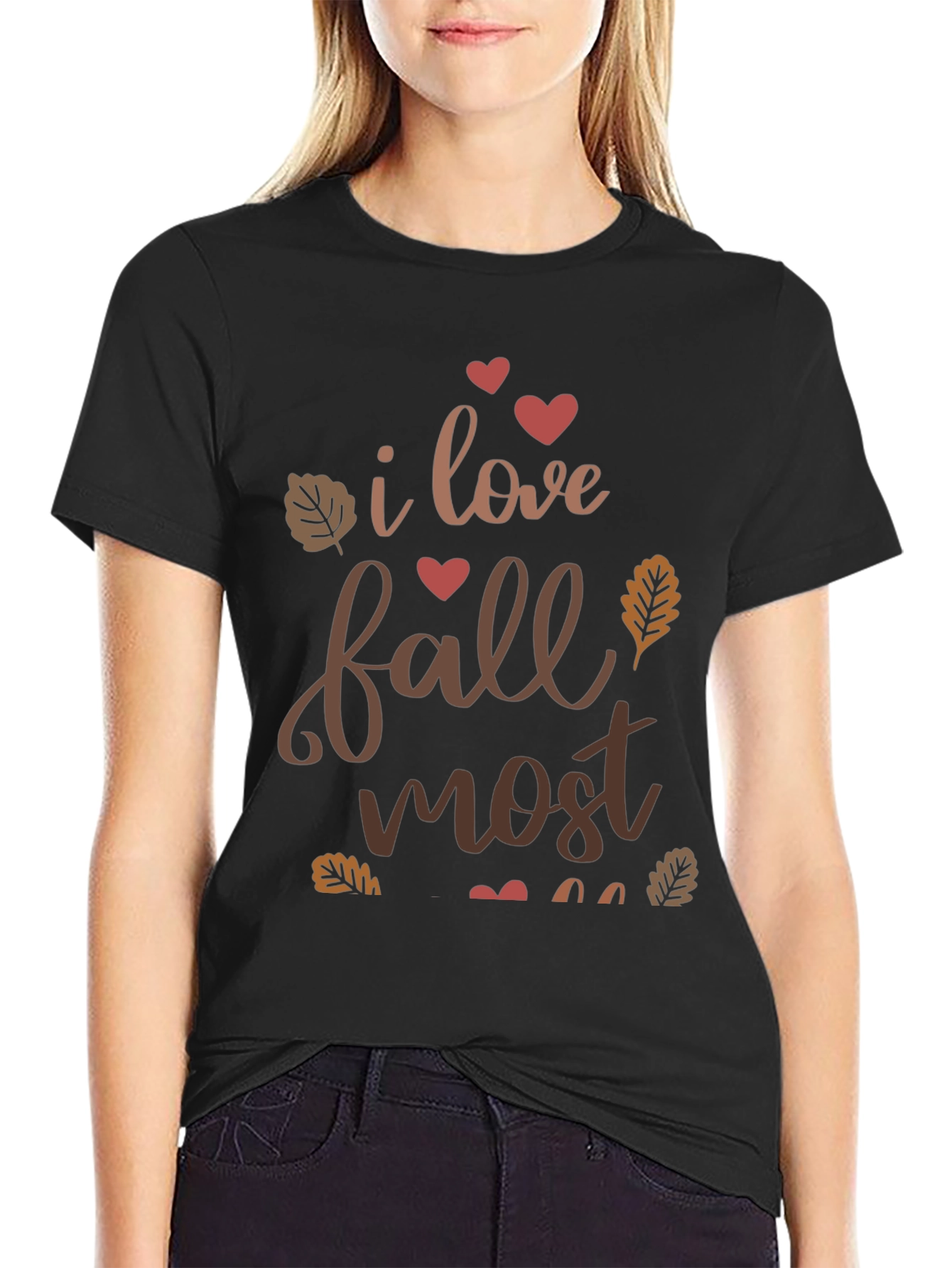 I Love Fall Most T-Shirt