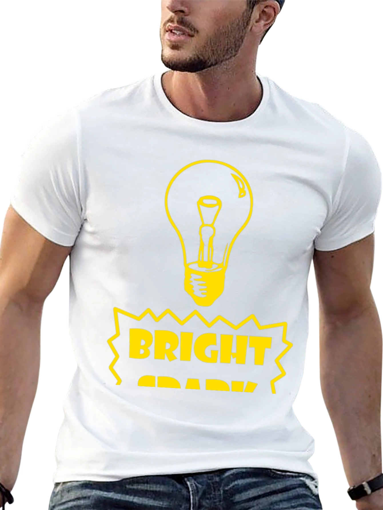 Bright Spark Graphic Tee - Black