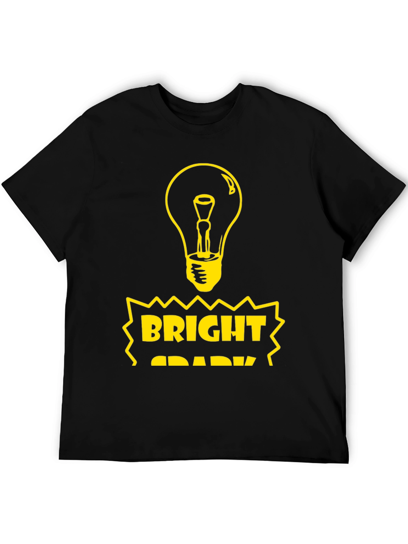 Bright Spark Graphic Tee - Black