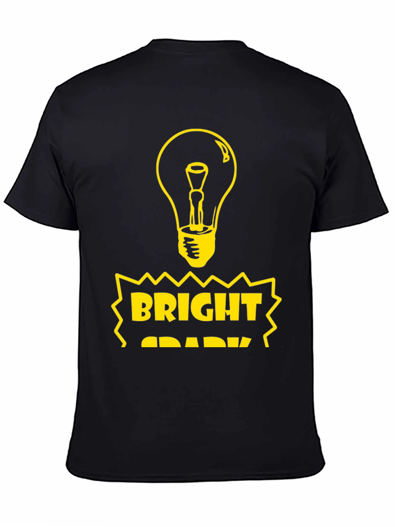 Bright Spark Graphic Tee - Black